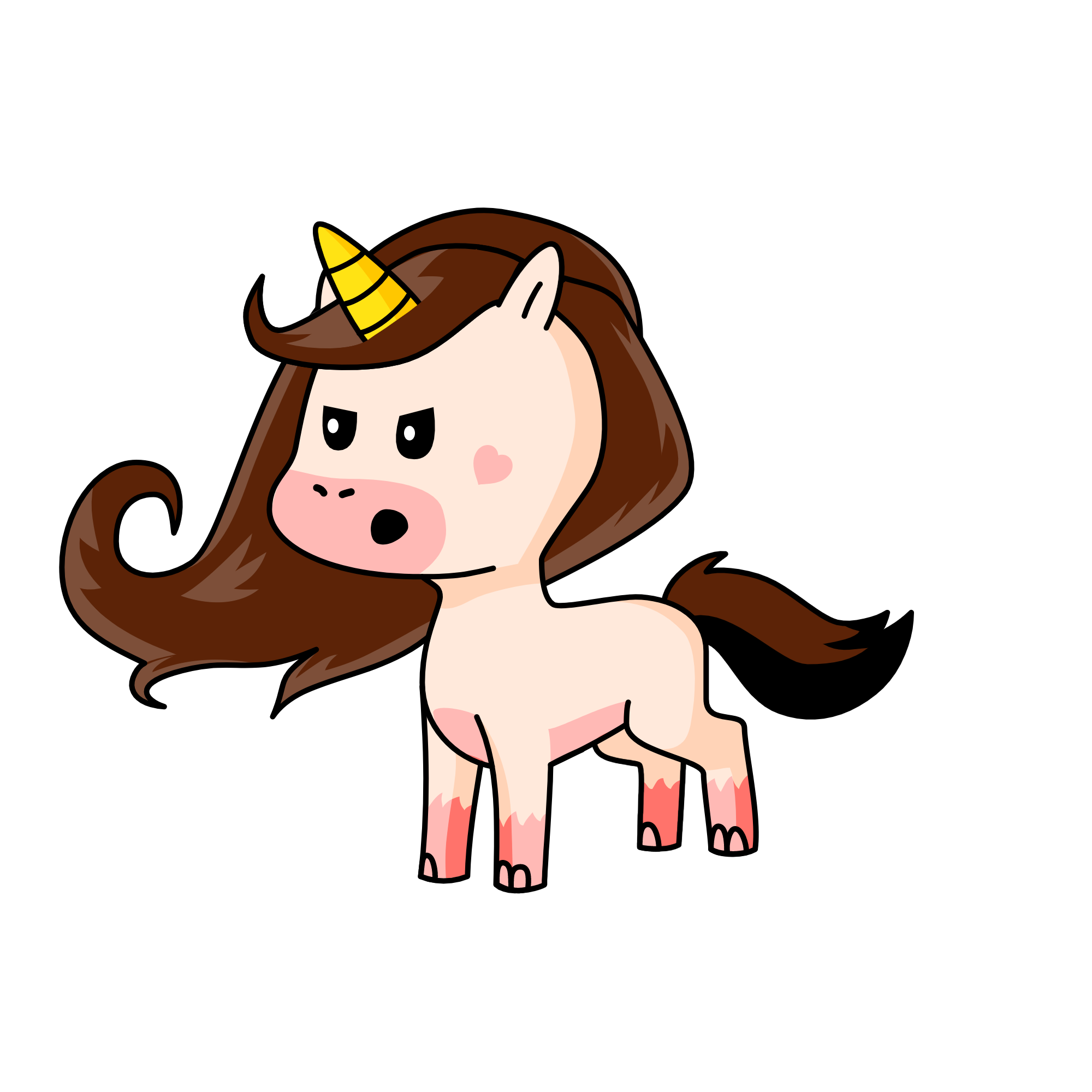Punks mom:GET BACK HERE!!!!!!!!!!!!!!!, the unicorn