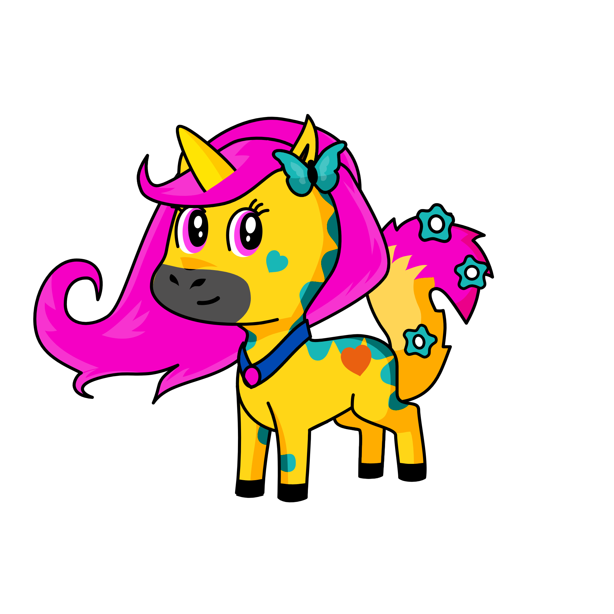 YUPY, the unicorn