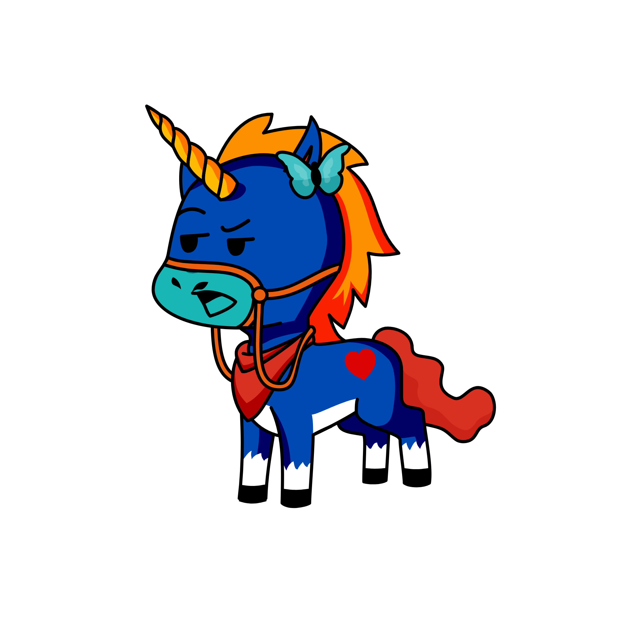 Tony, the unicorn