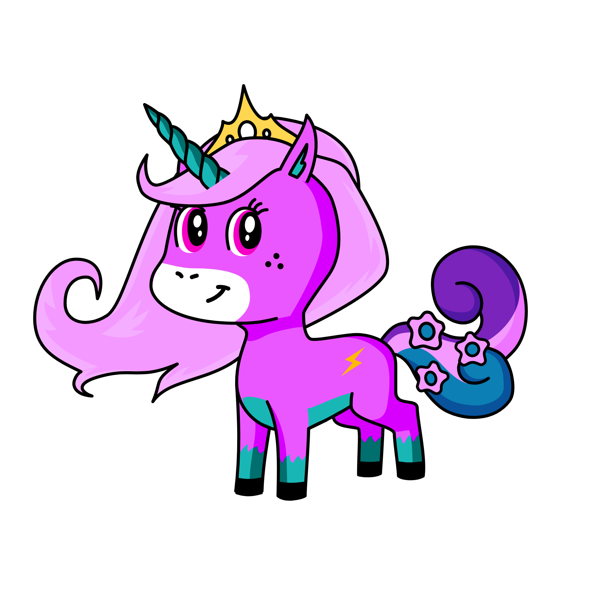 Meghan, the unicorn