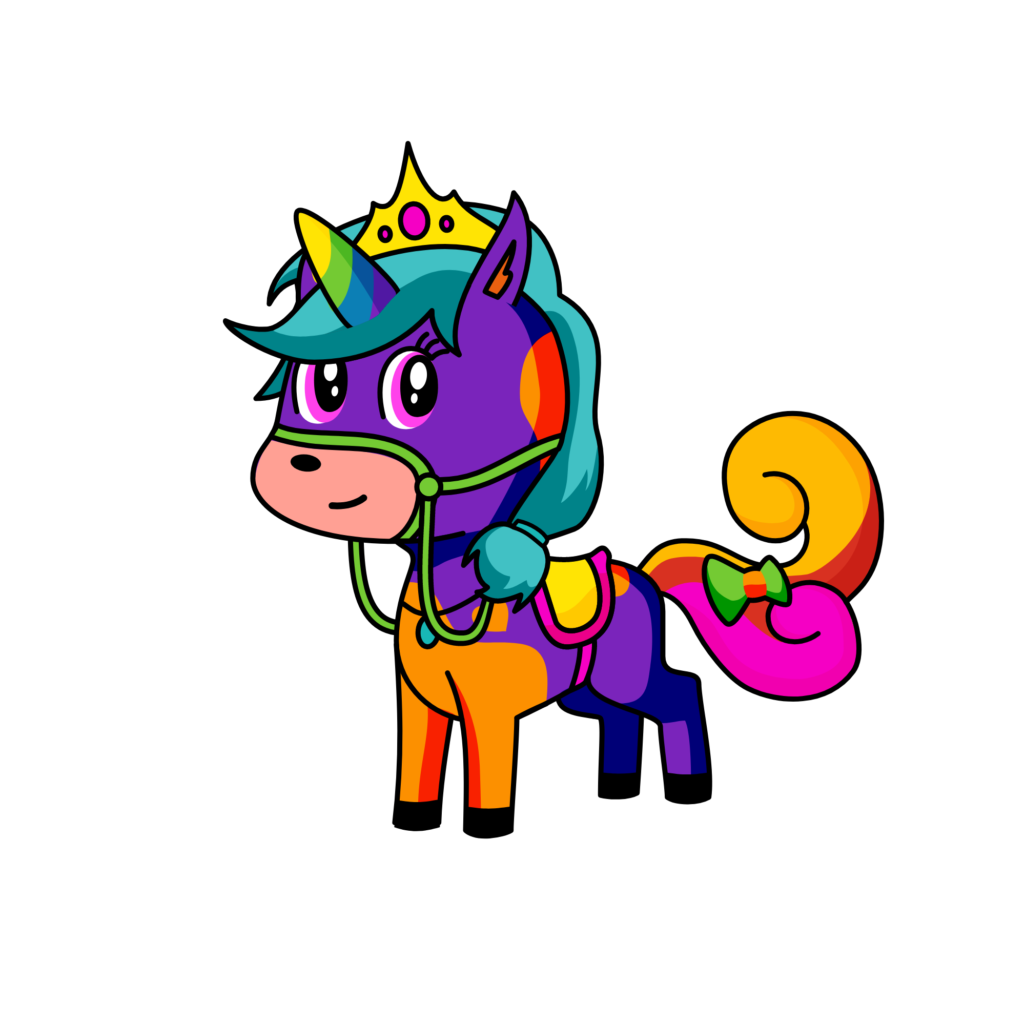 PINKY, the unicorn