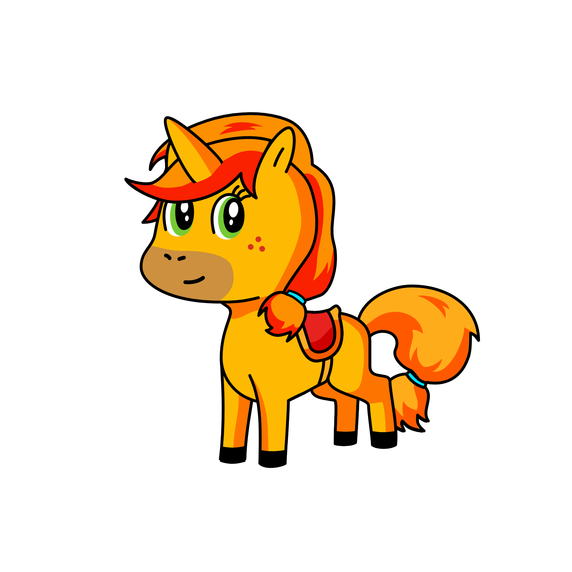 applejack, the unicorn