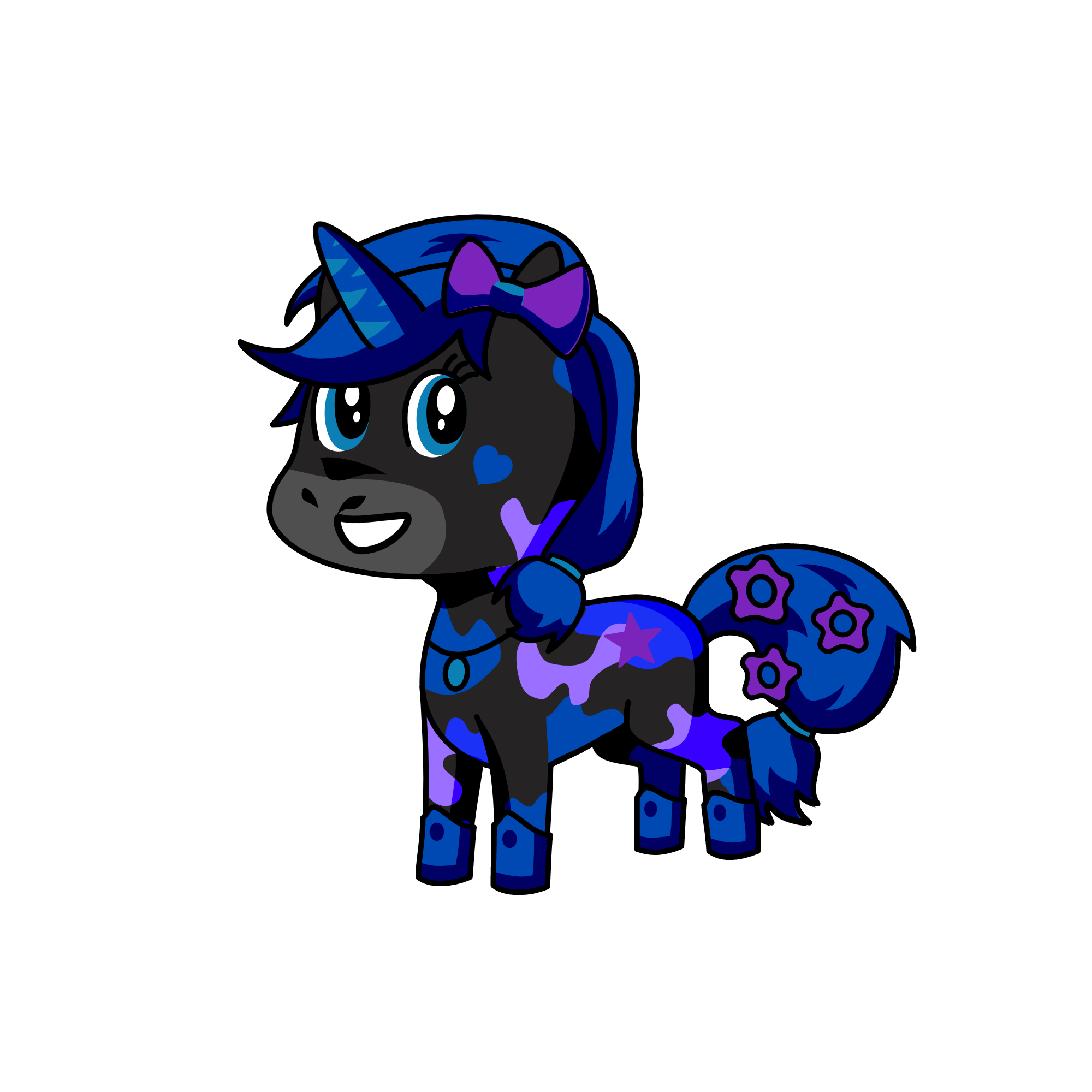 Luna Heart Rose, the unicorn