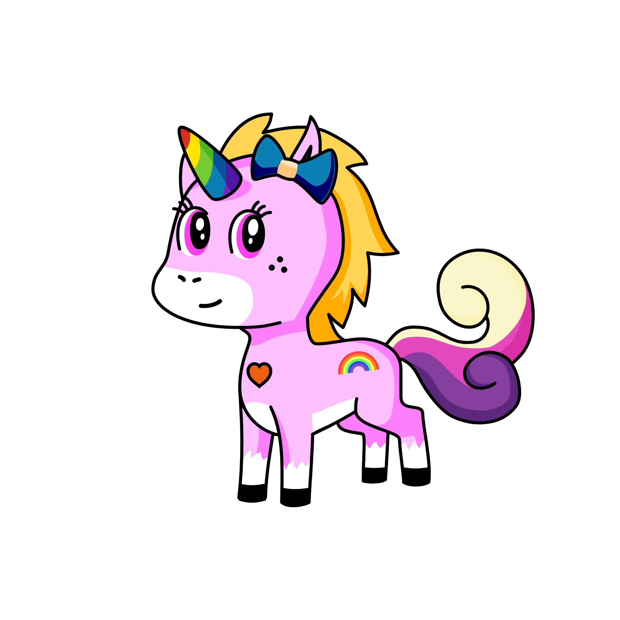kitty, the unicorn