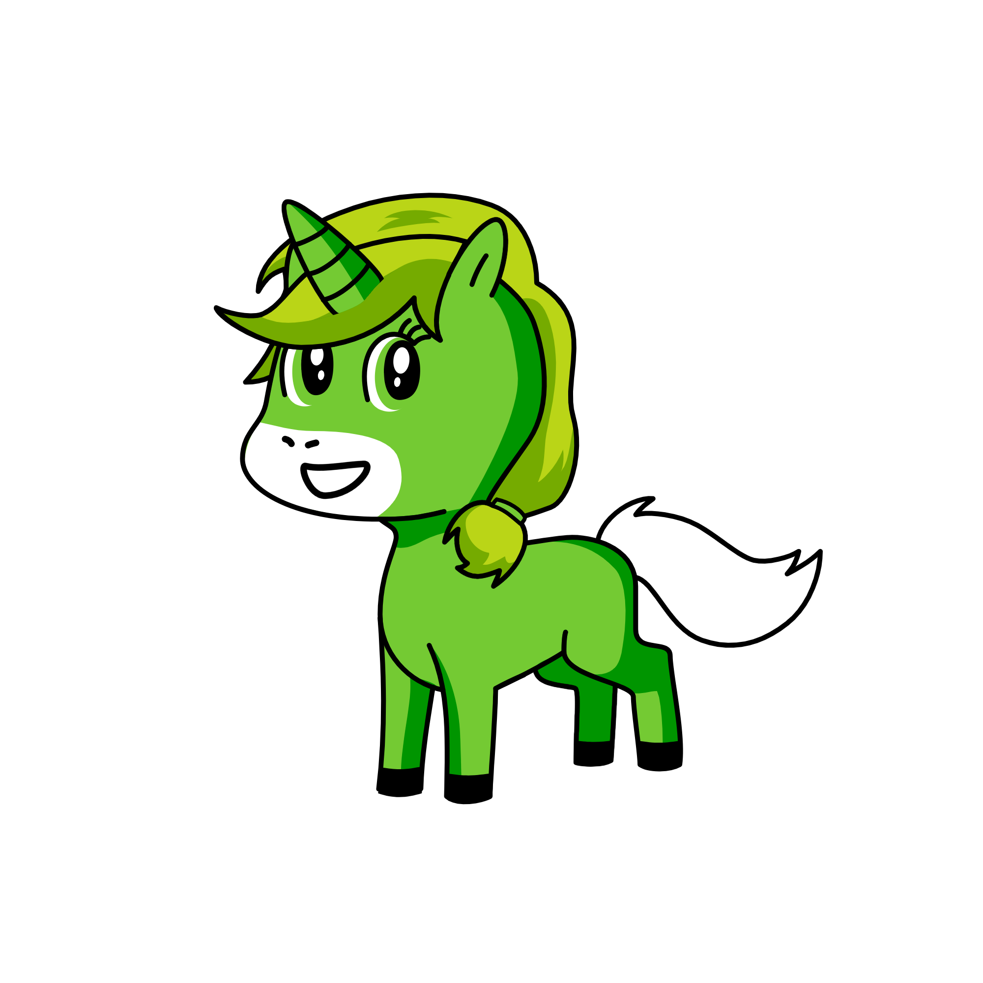 Zed from zombies , the unicorn