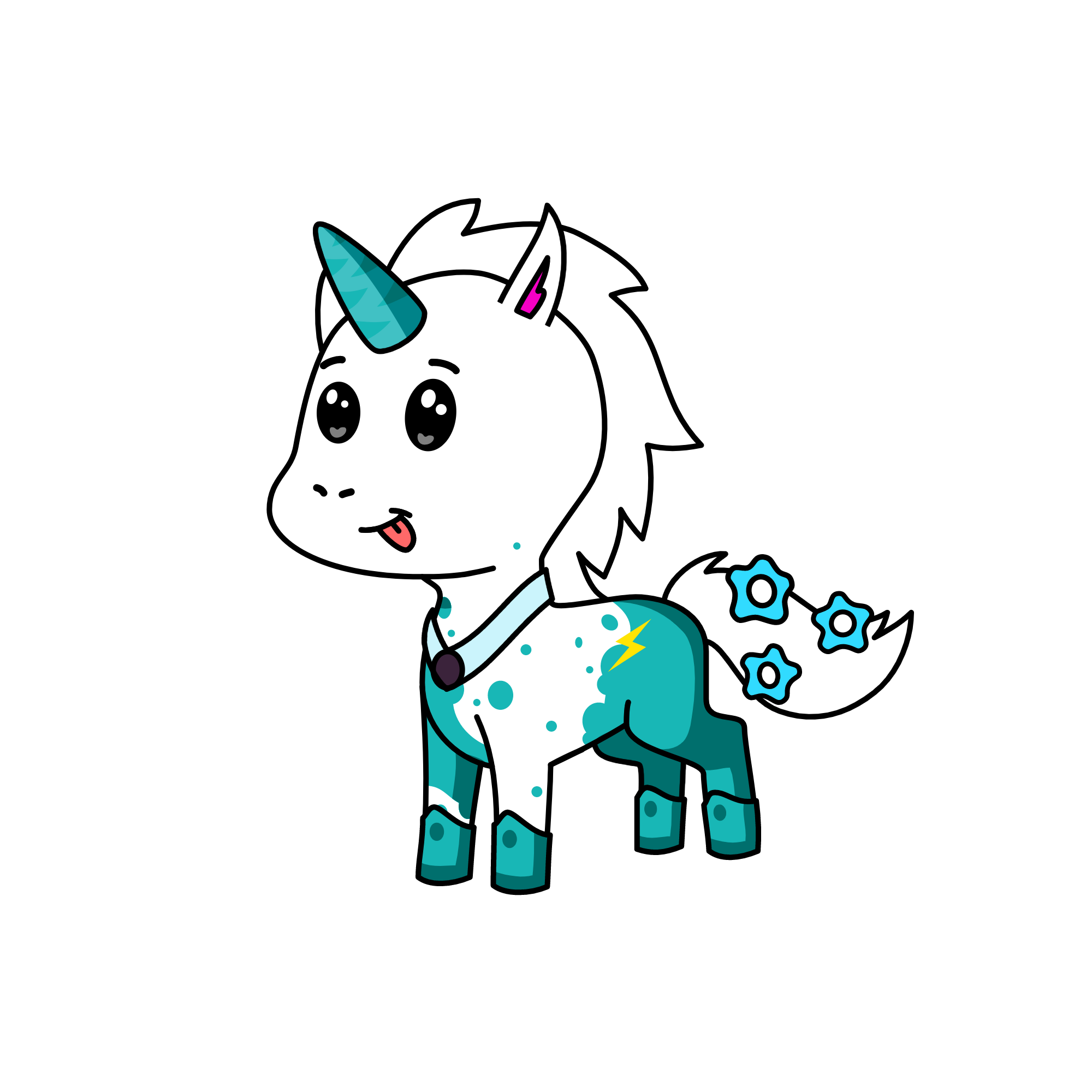 Frosty, the unicorn