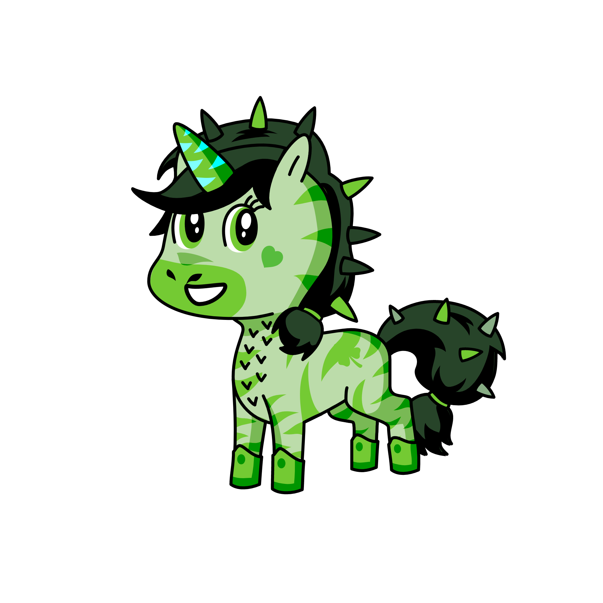 Rain Flower Seed, the unicorn