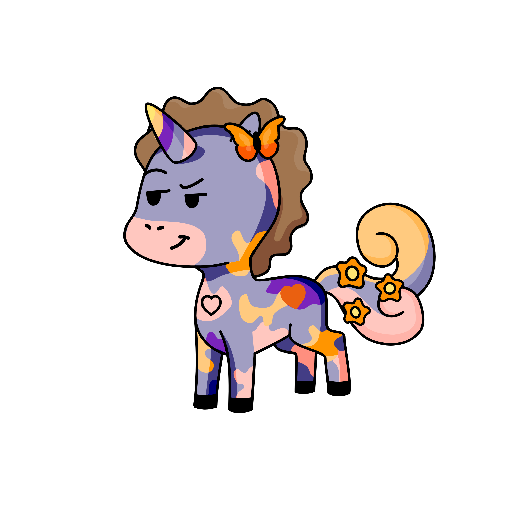 Bob Ross, the unicorn