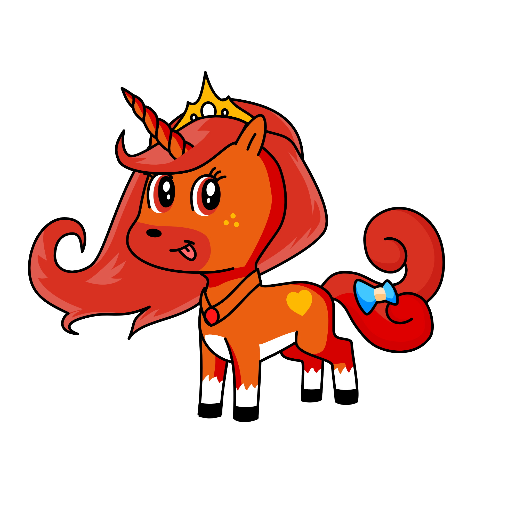 Princess Luna, the unicorn