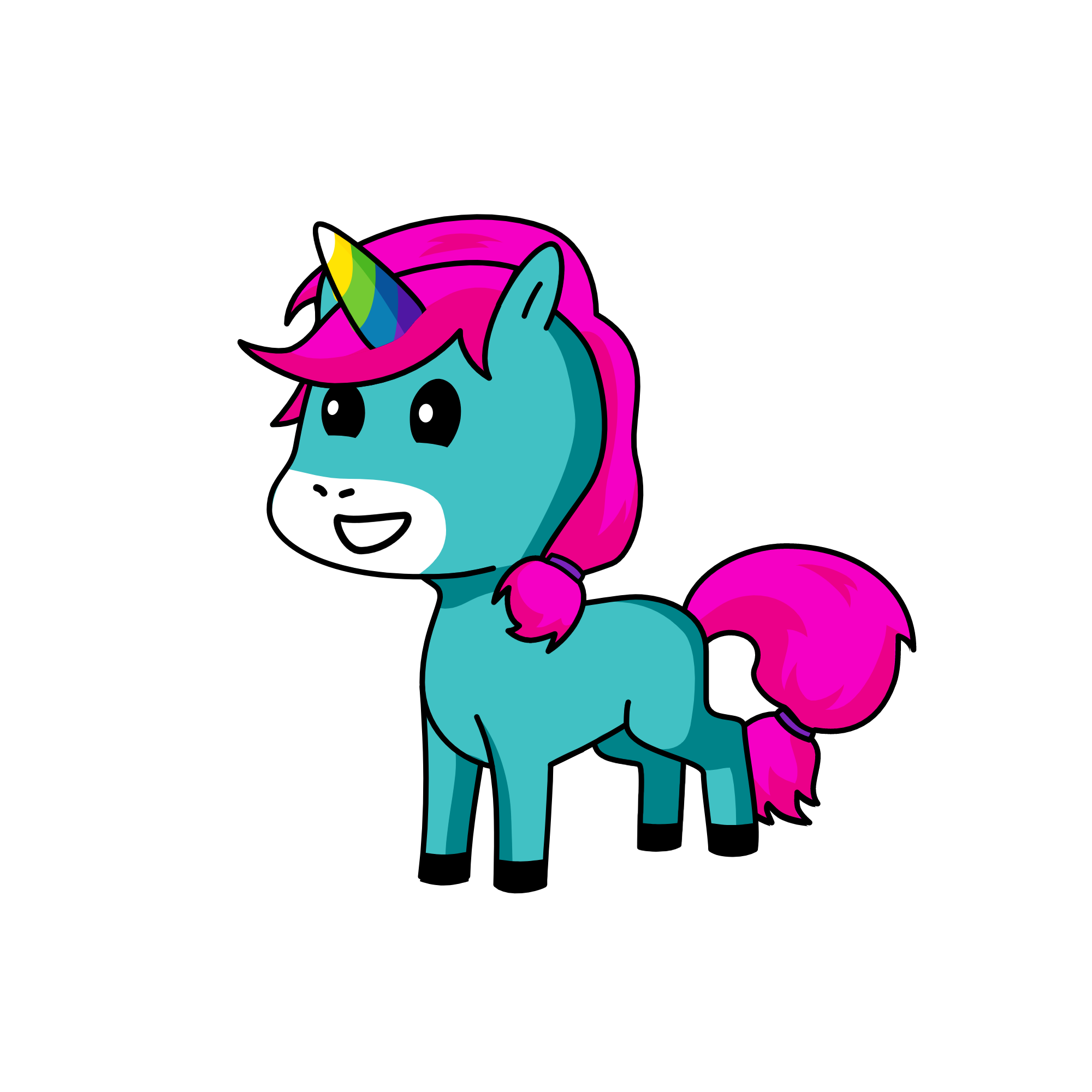ruainboe, the unicorn