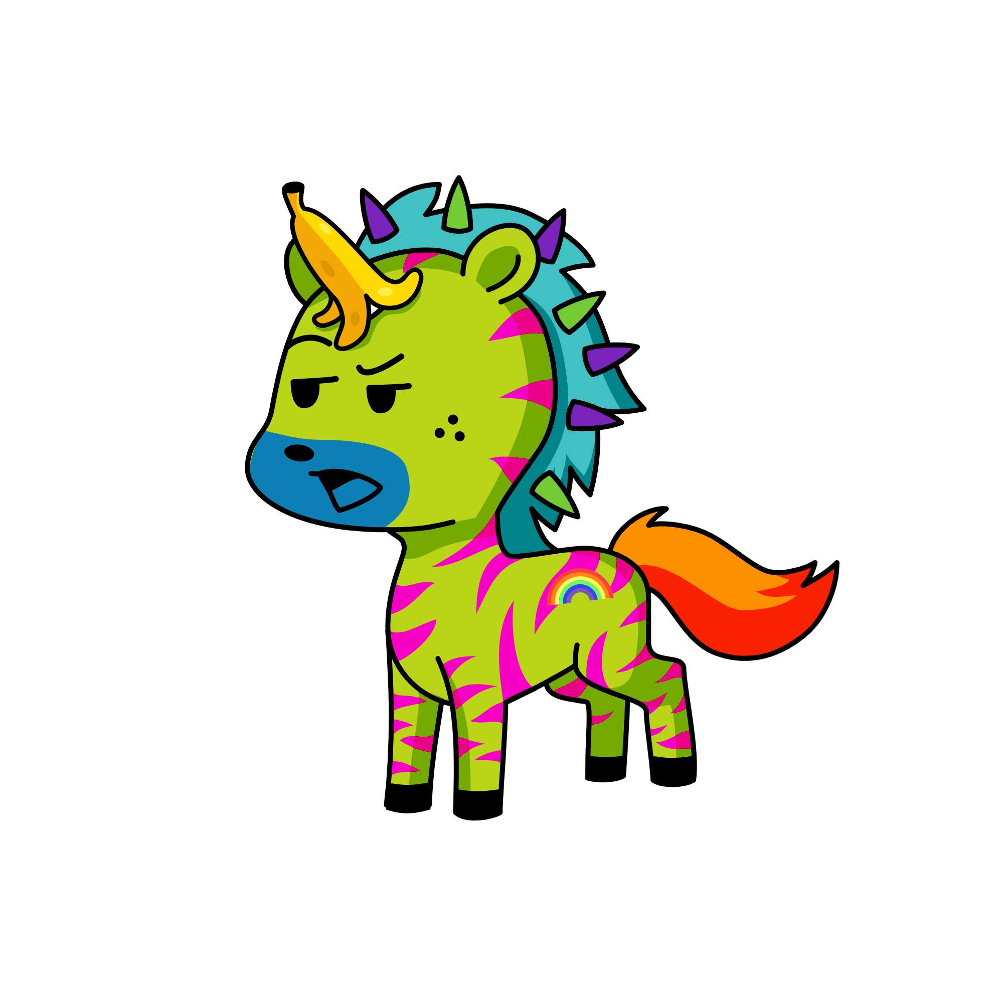rain, the unicorn