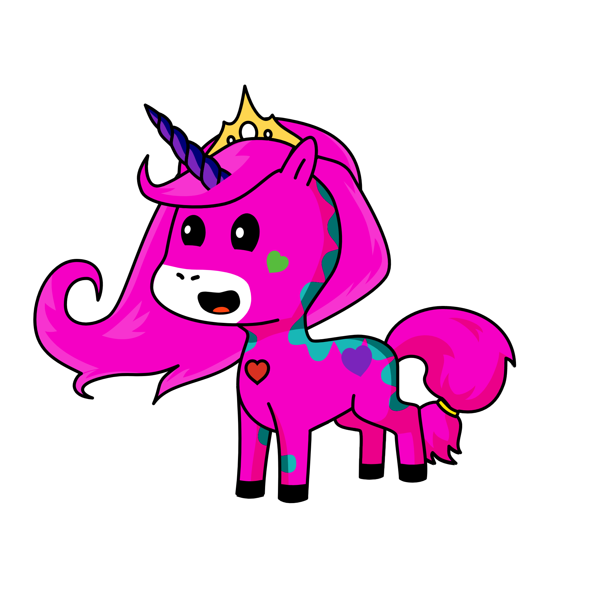 colors, the unicorn