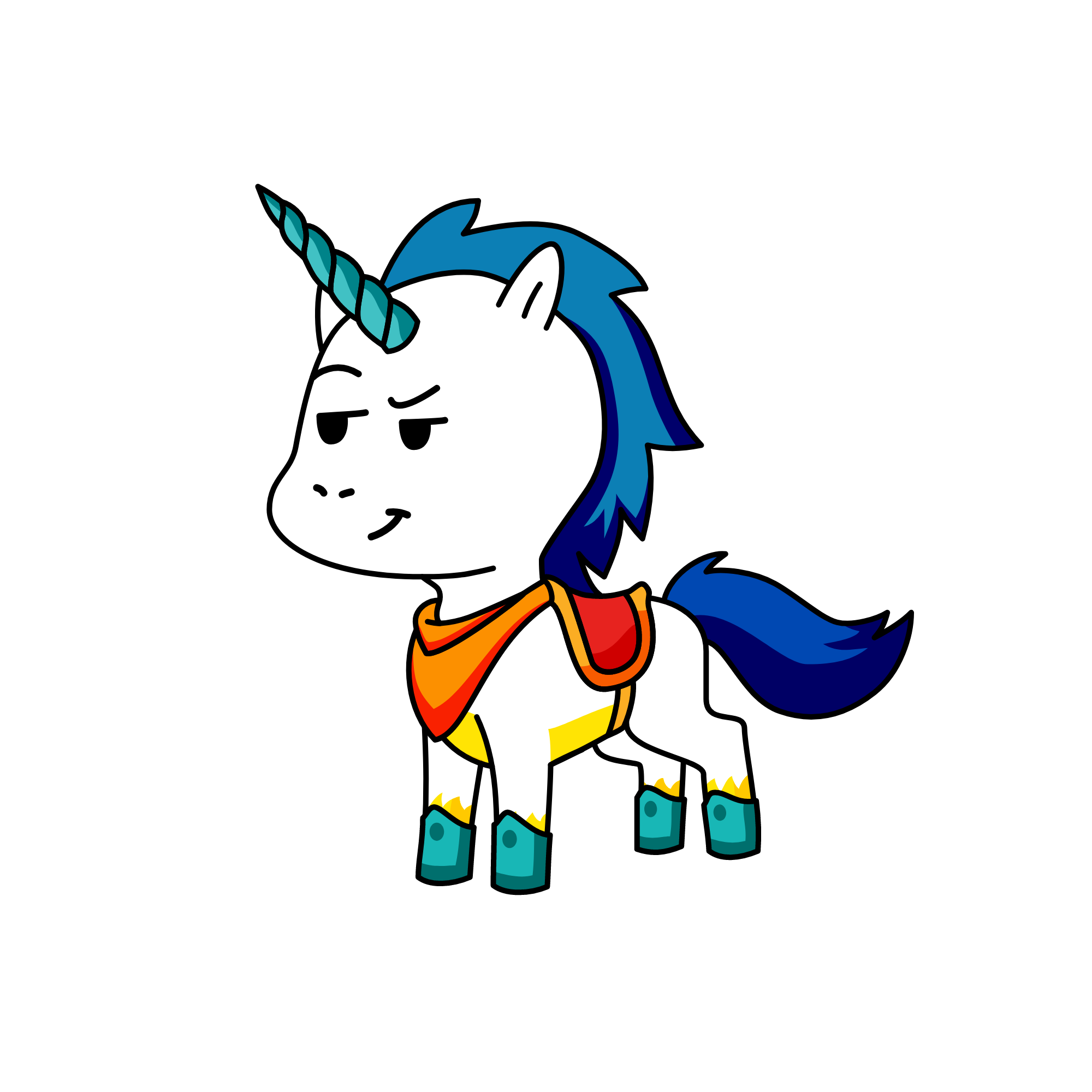 Chase, the unicorn