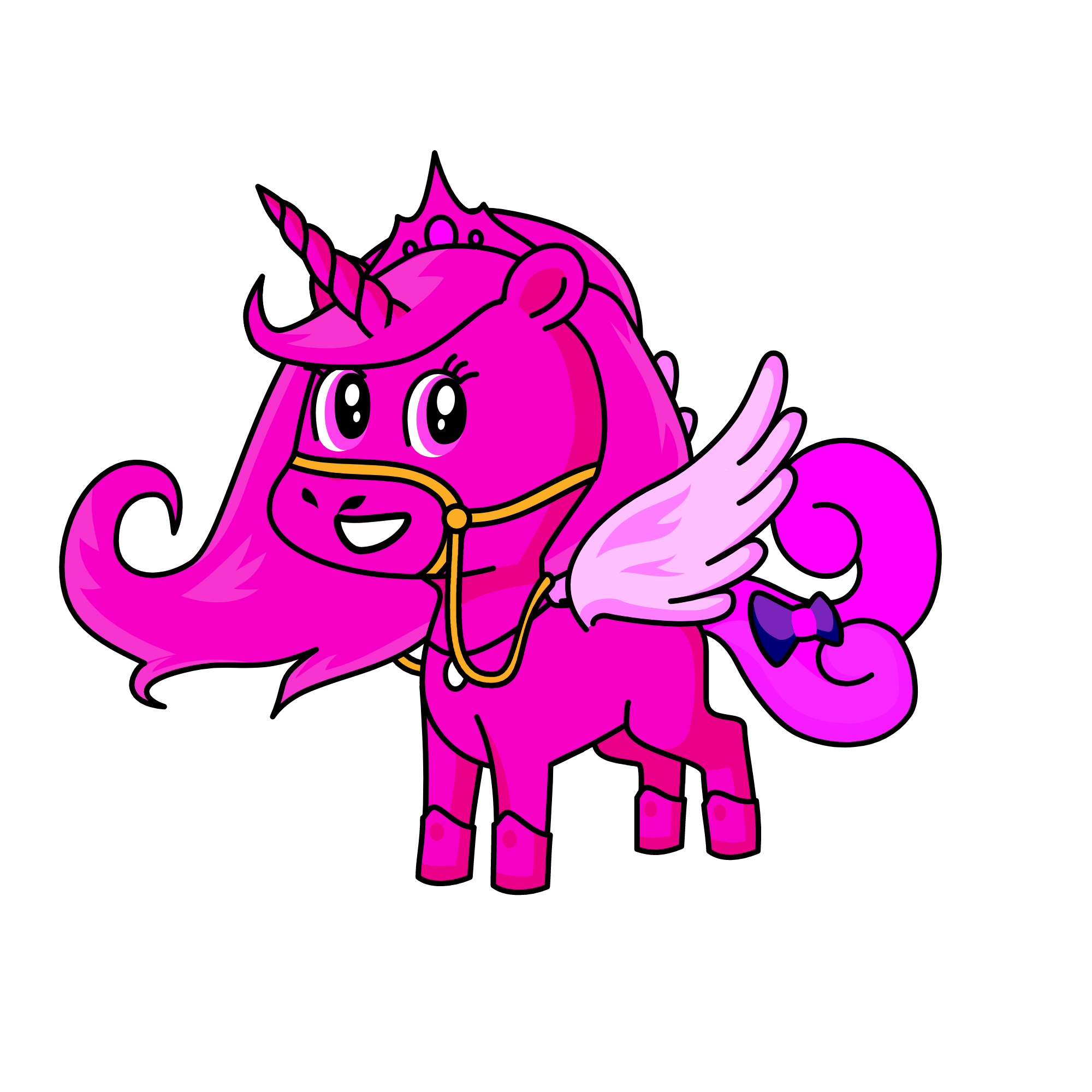 Pinky Pinky Princess, the unicorn