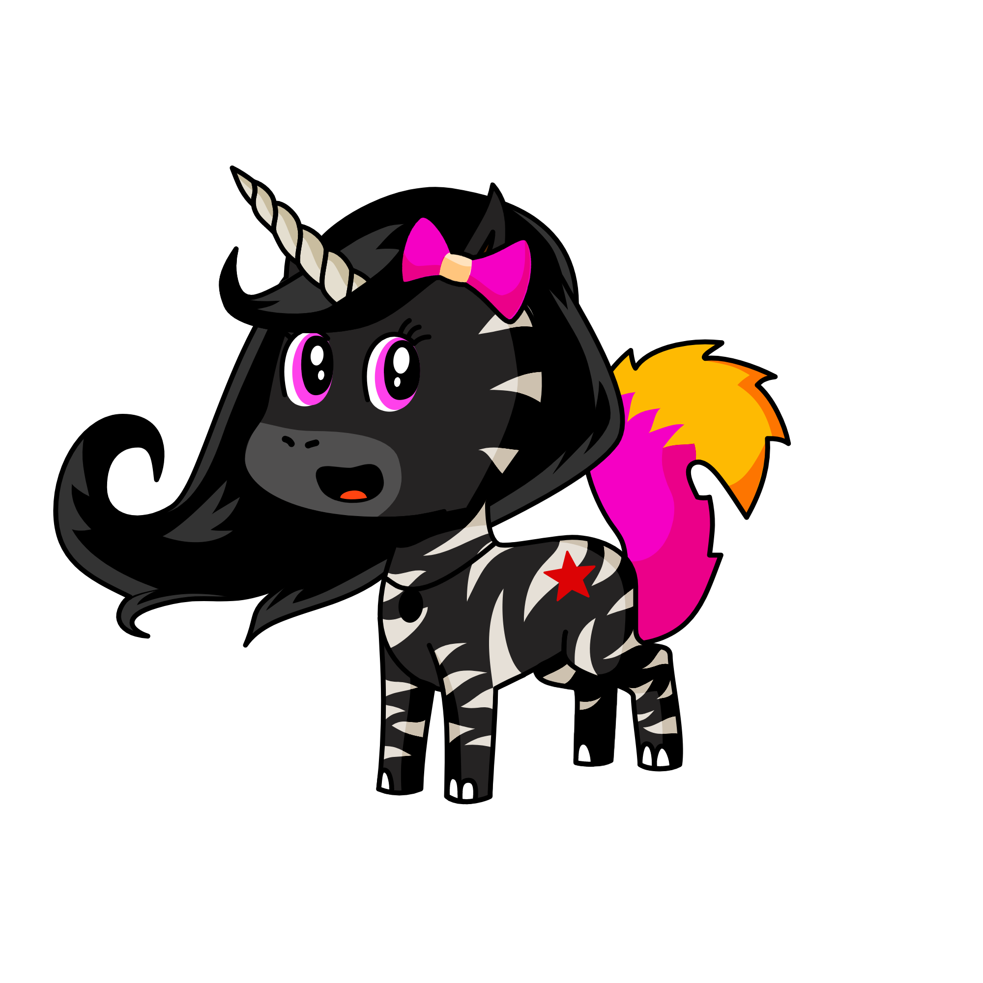 Princess Addu, the unicorn