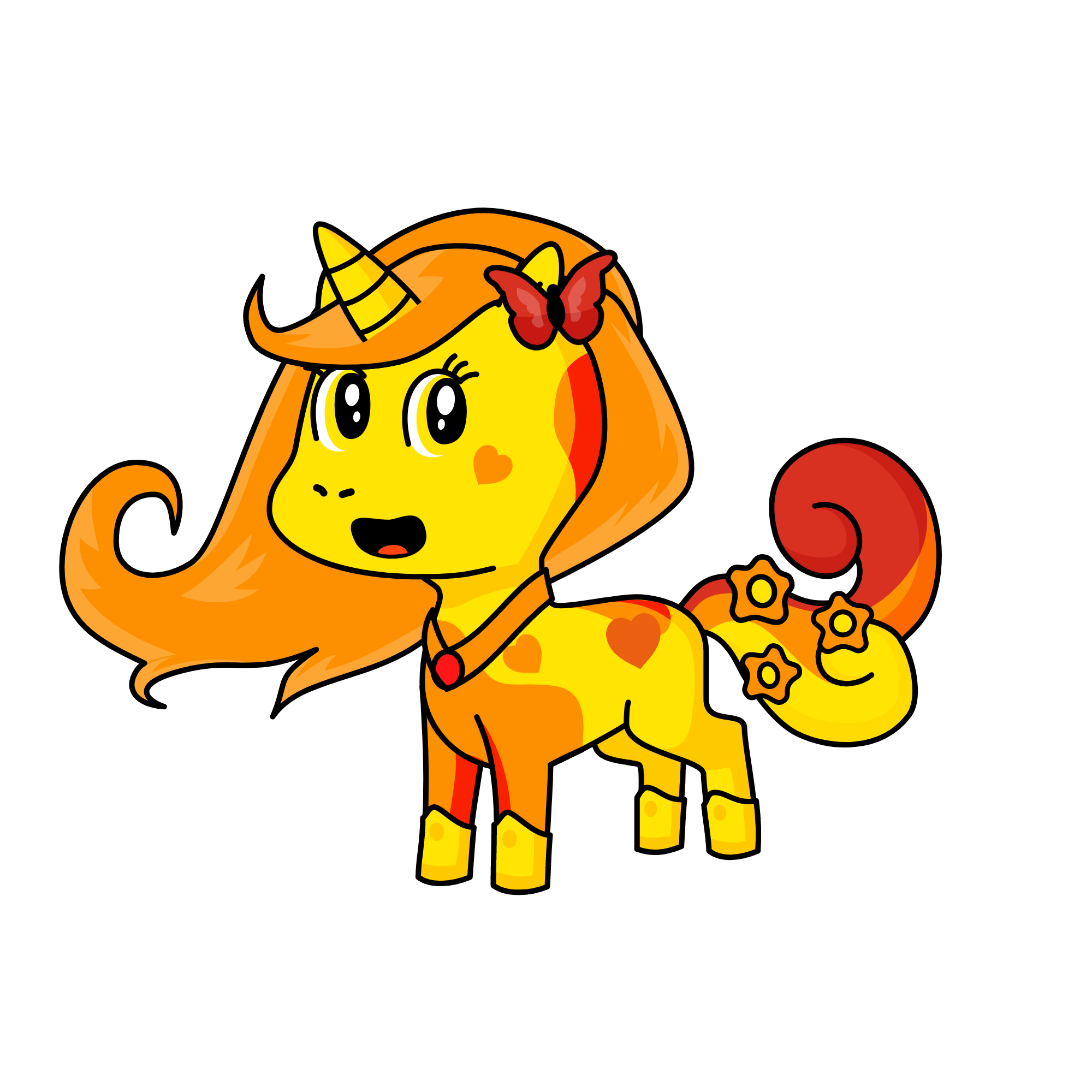 sunshine, the unicorn