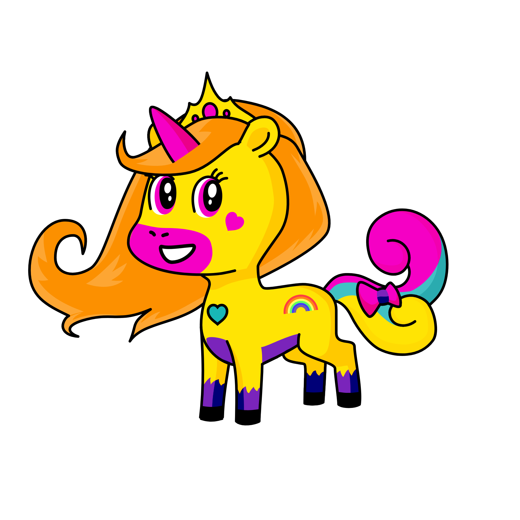 beatiful, the unicorn