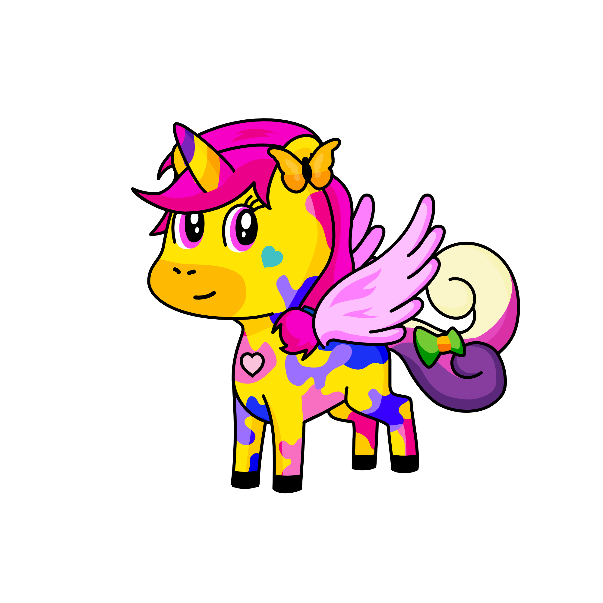 Princess Butter, the unicorn