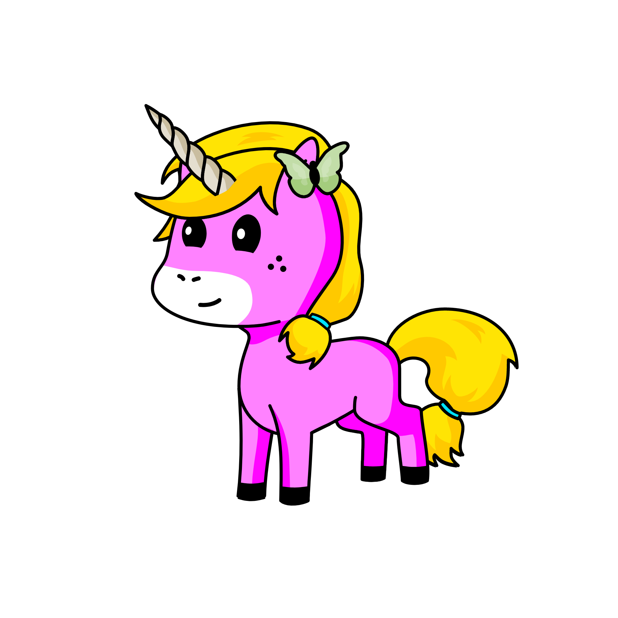 Sky, the unicorn