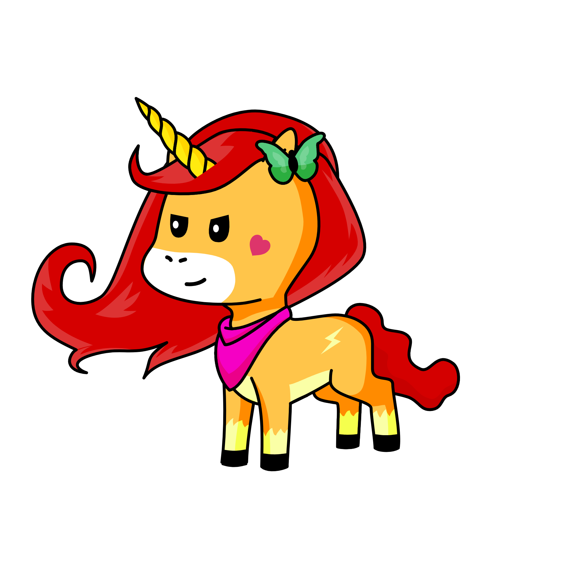 Anna, the unicorn