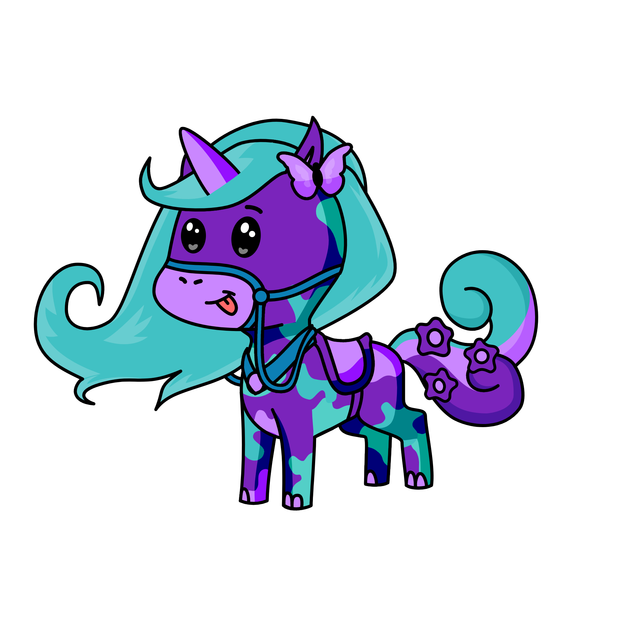 Vilet the sky princes, the unicorn