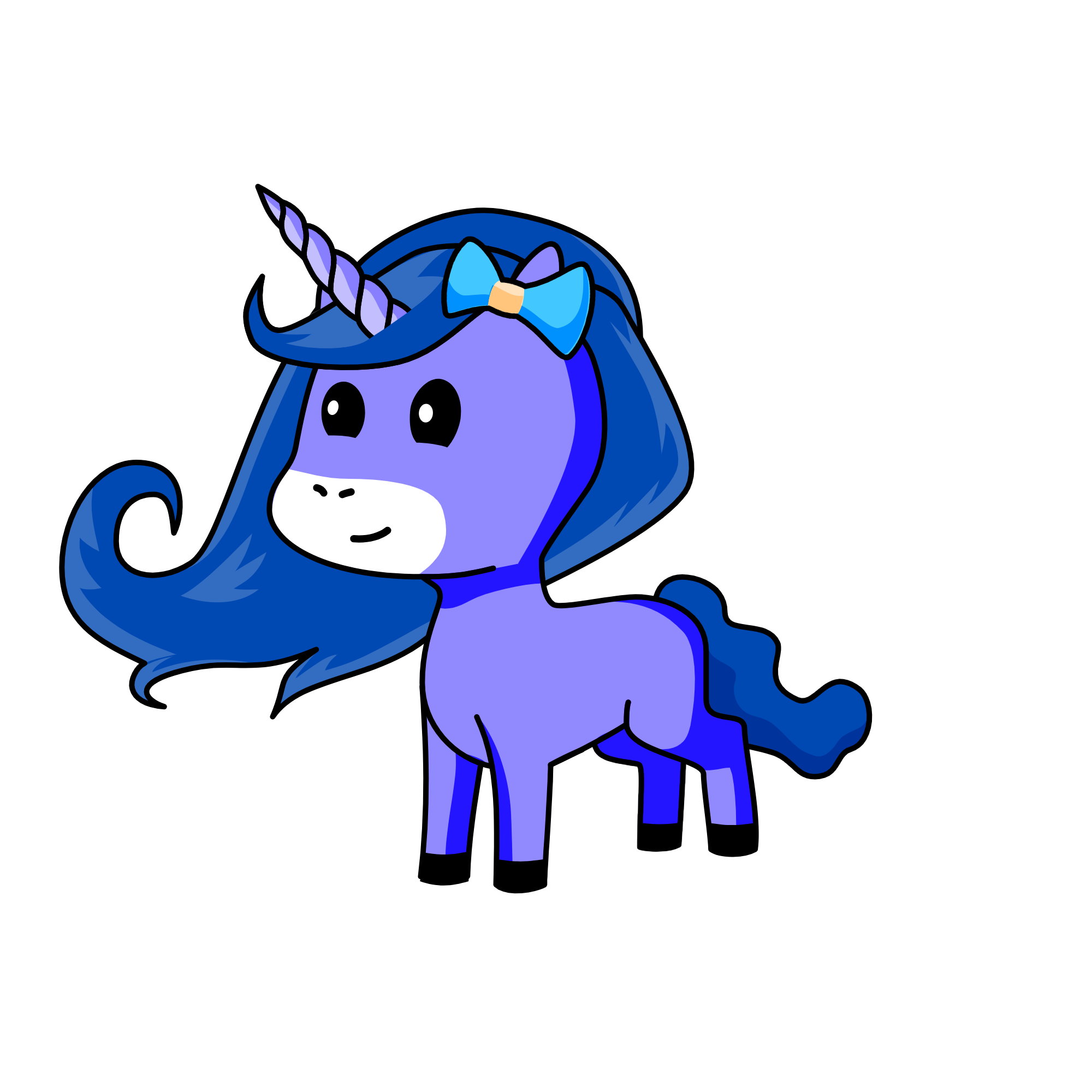 Ice, the unicorn