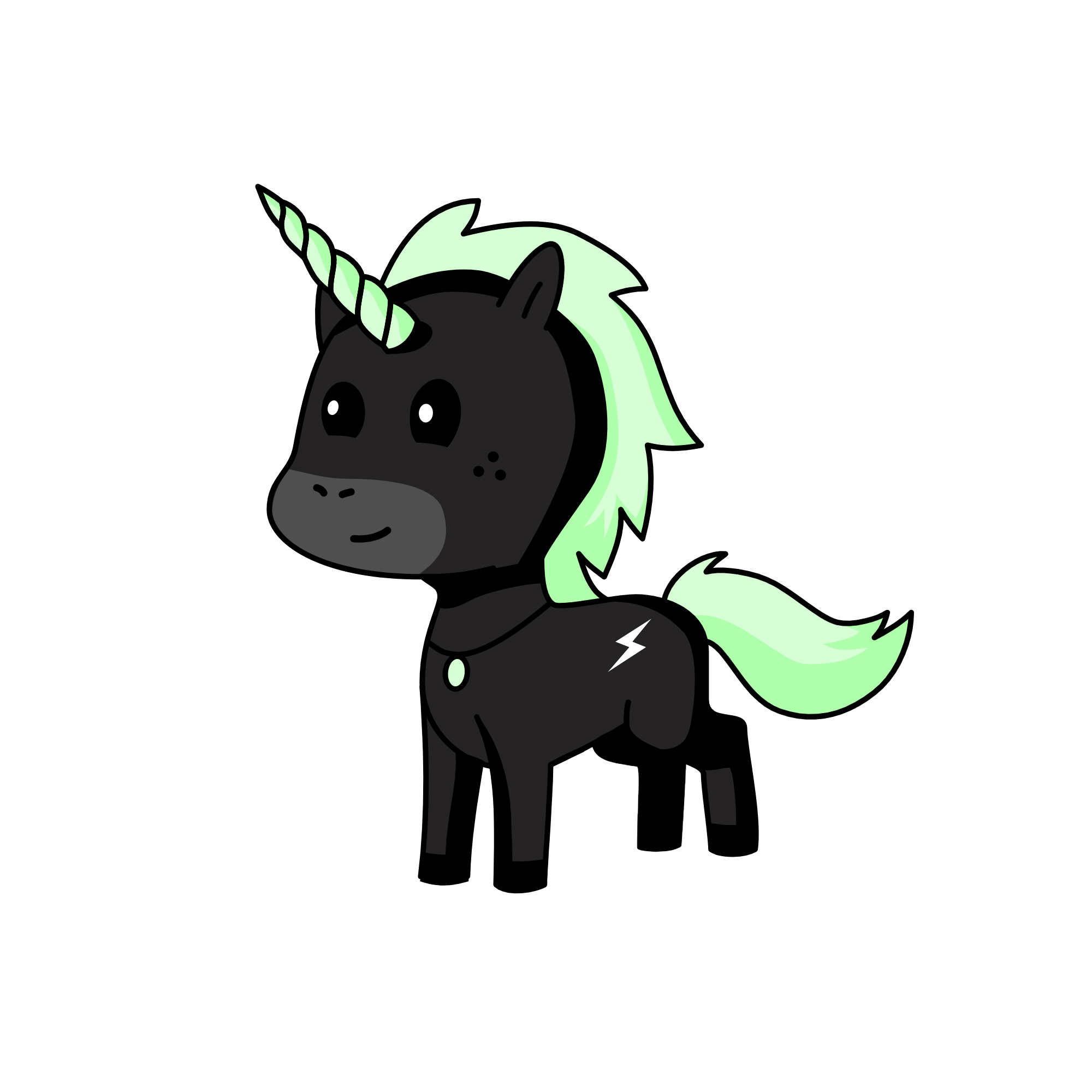 Beautiful Unicorn, the unicorn