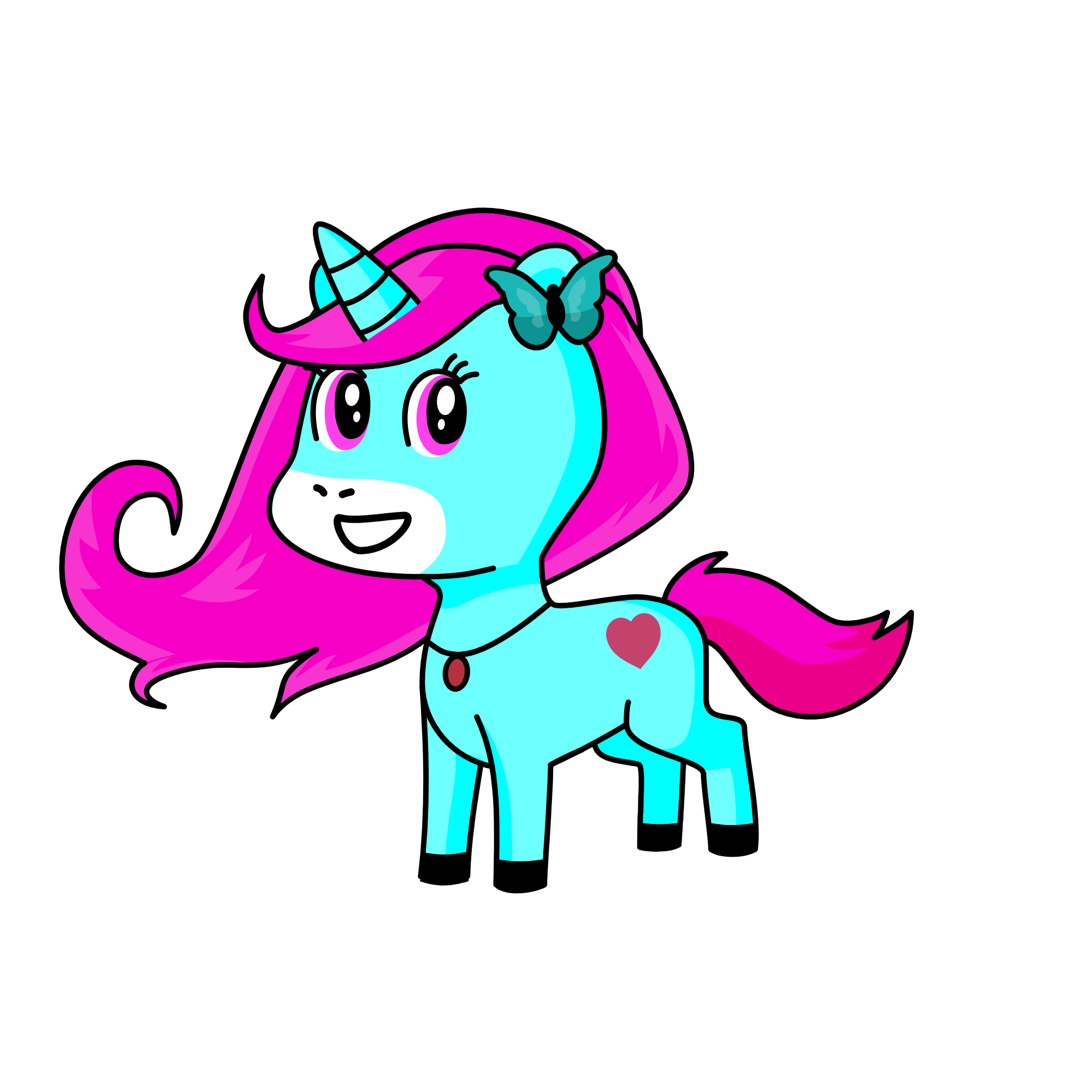 cotton candy, the unicorn