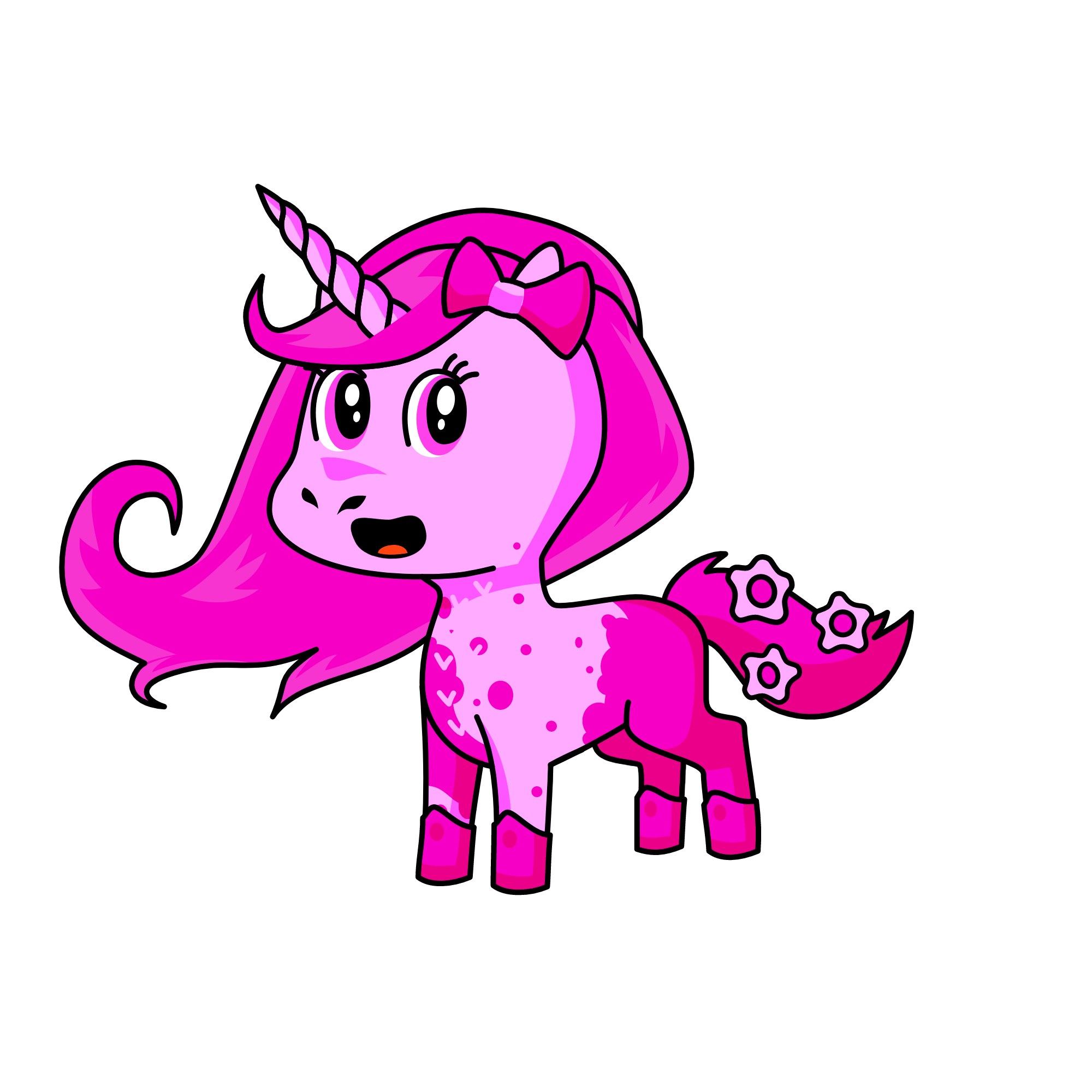Leah Ashes Unicorn Serra, the unicorn