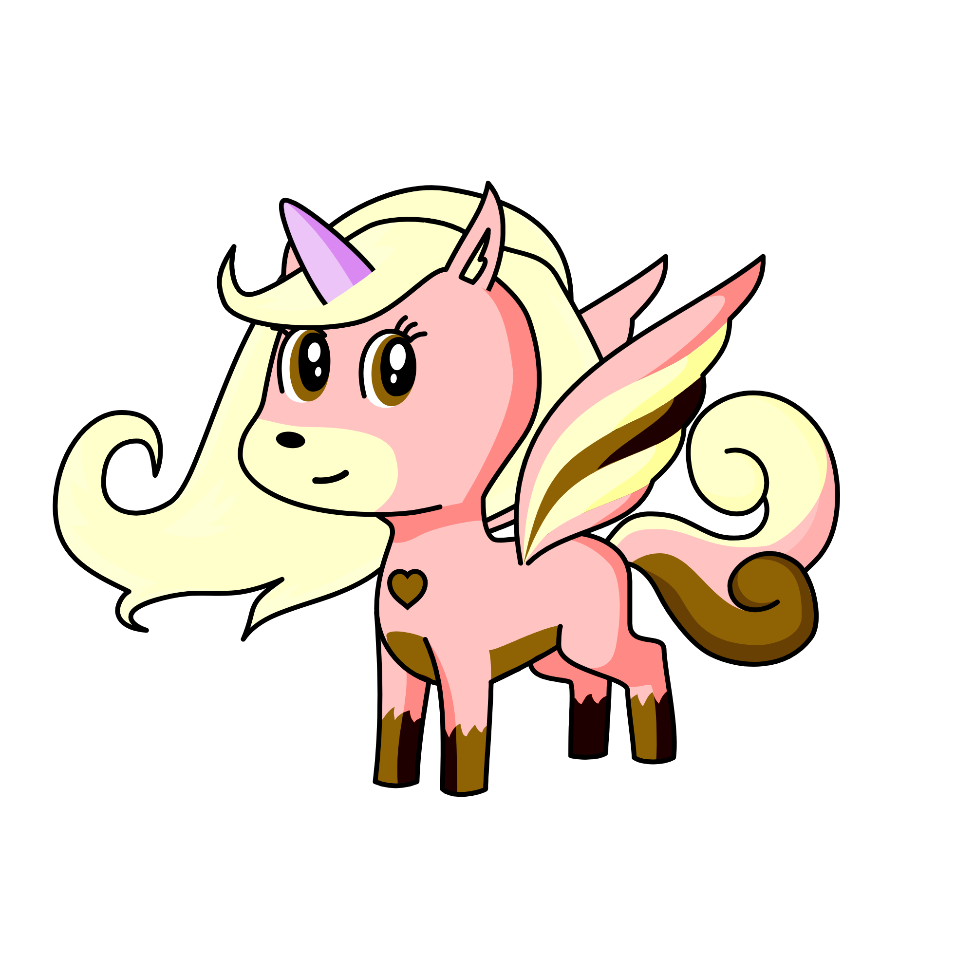 Creamy Coco, the unicorn