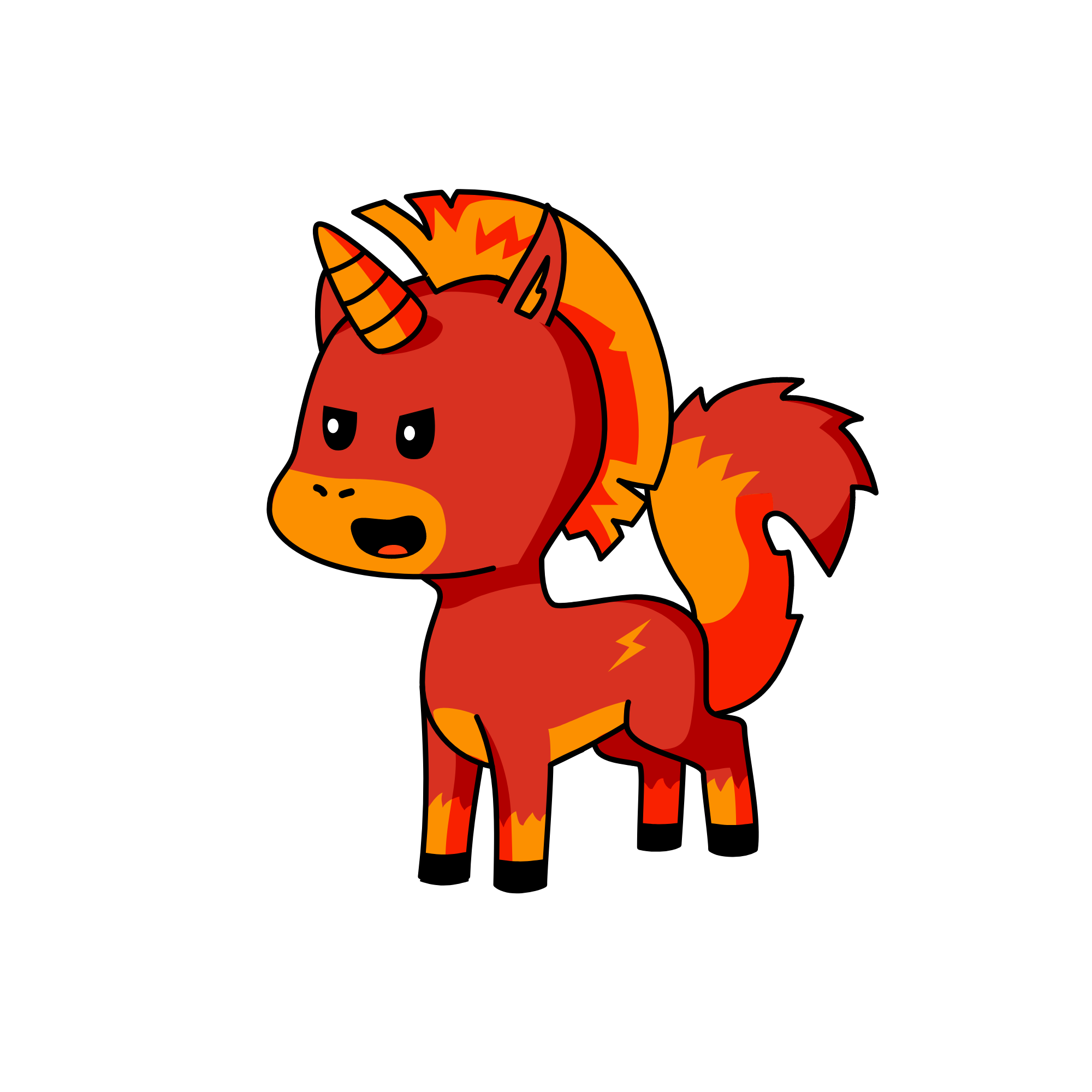 Flash, the unicorn