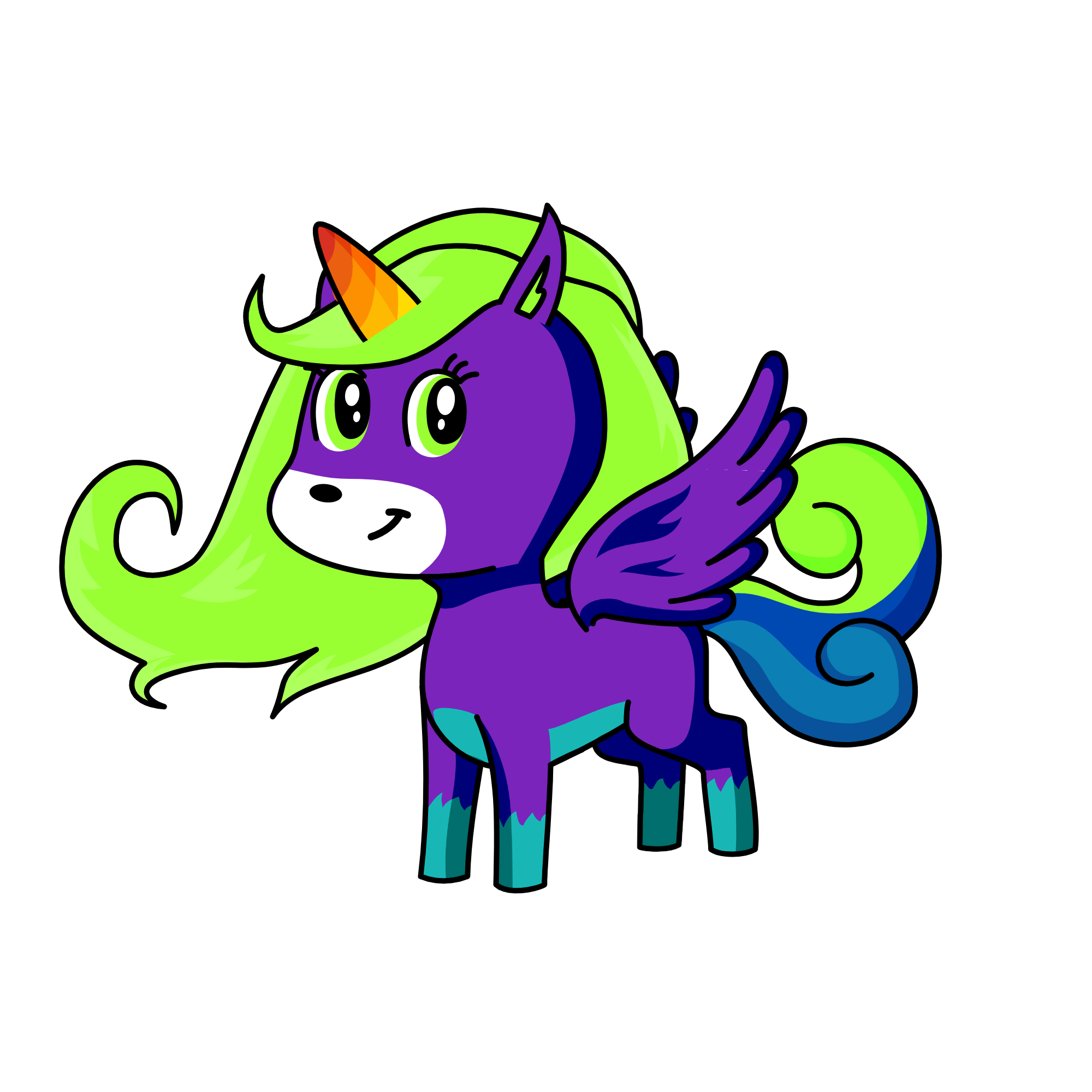 Cooly, the unicorn