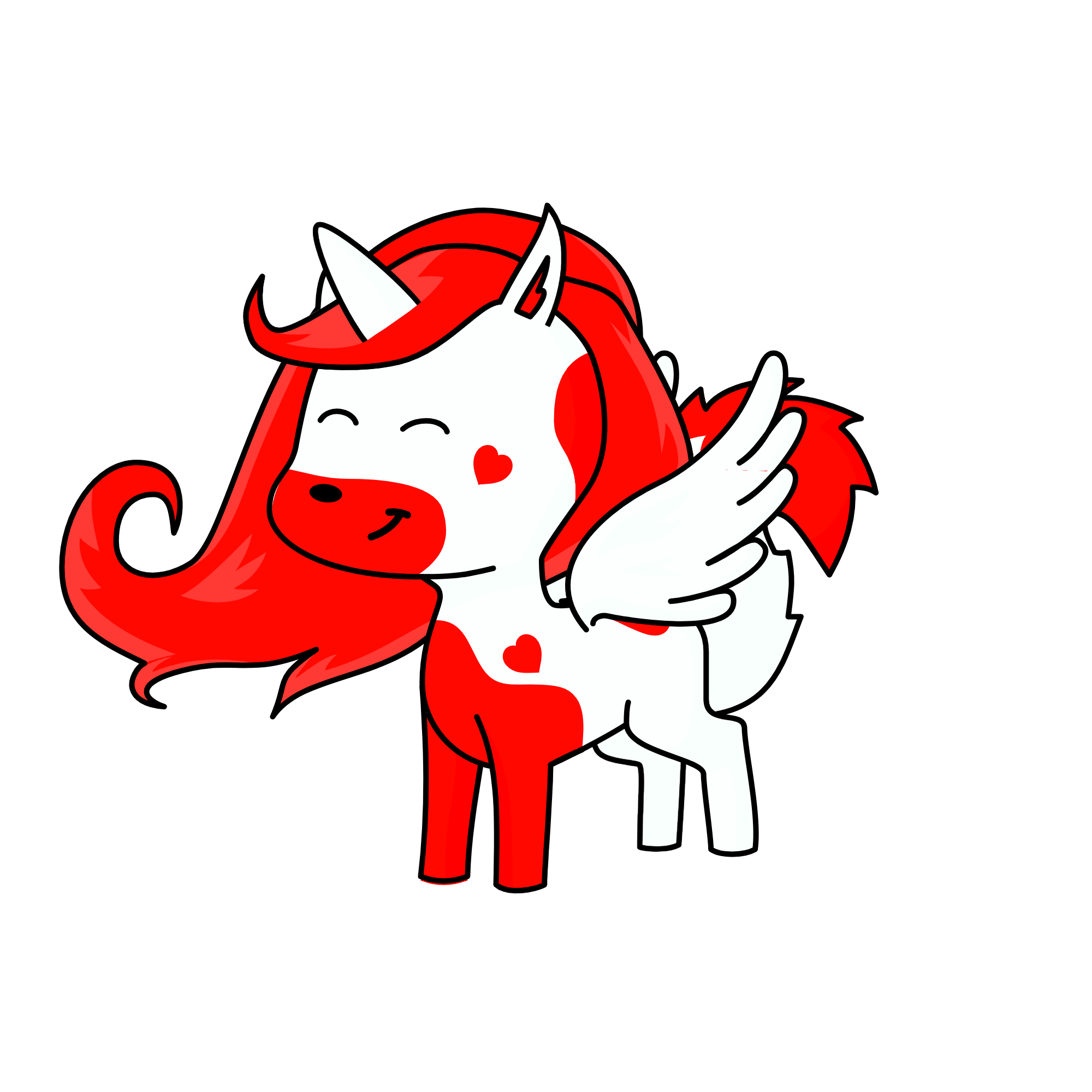 immi is my best friend💕💖, the unicorn