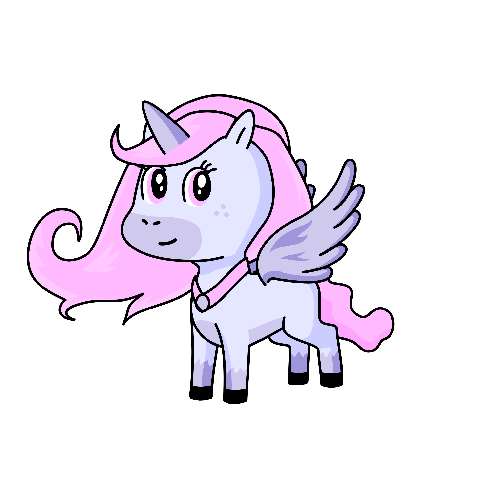 Cloudine, the unicorn