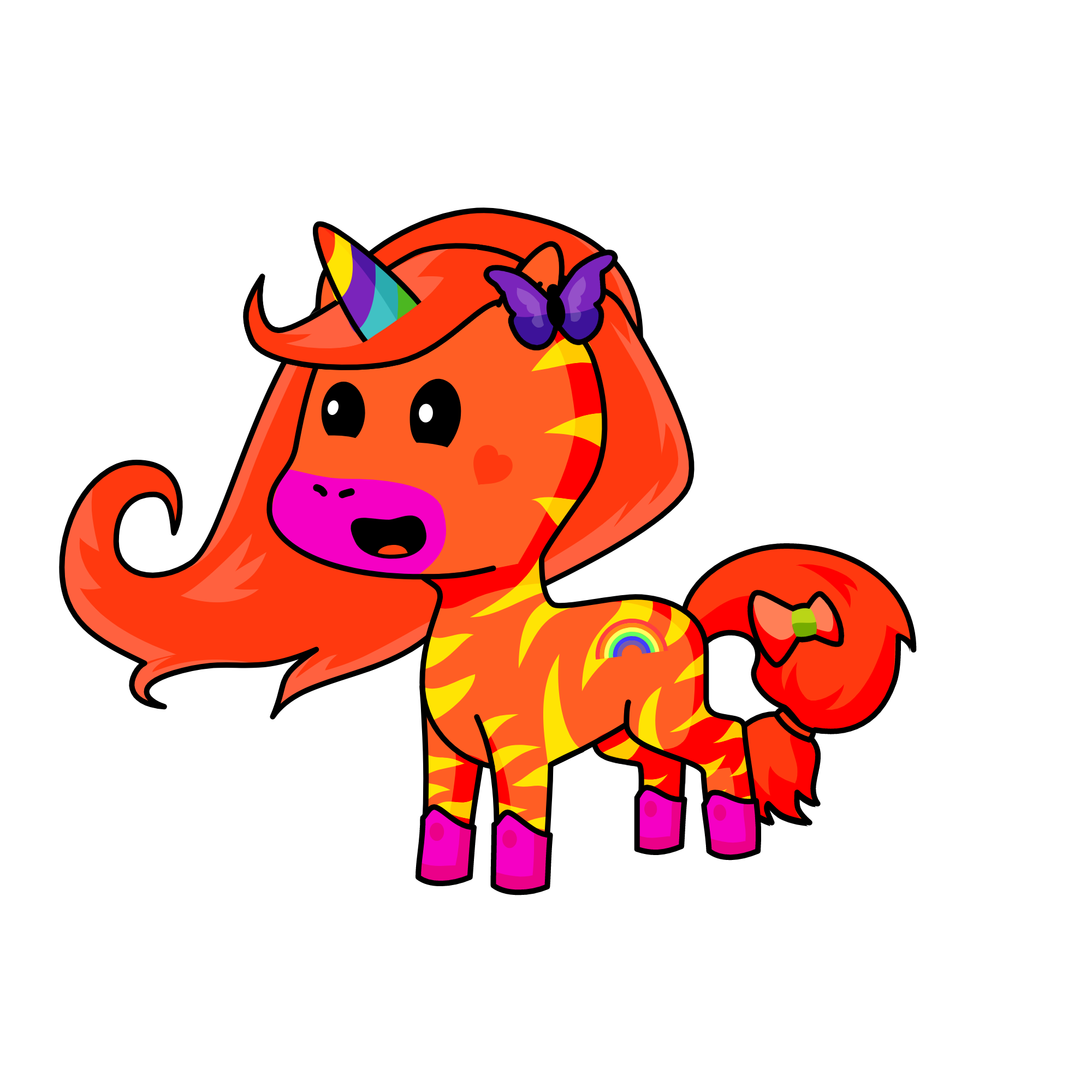 Felix the awesome, the unicorn