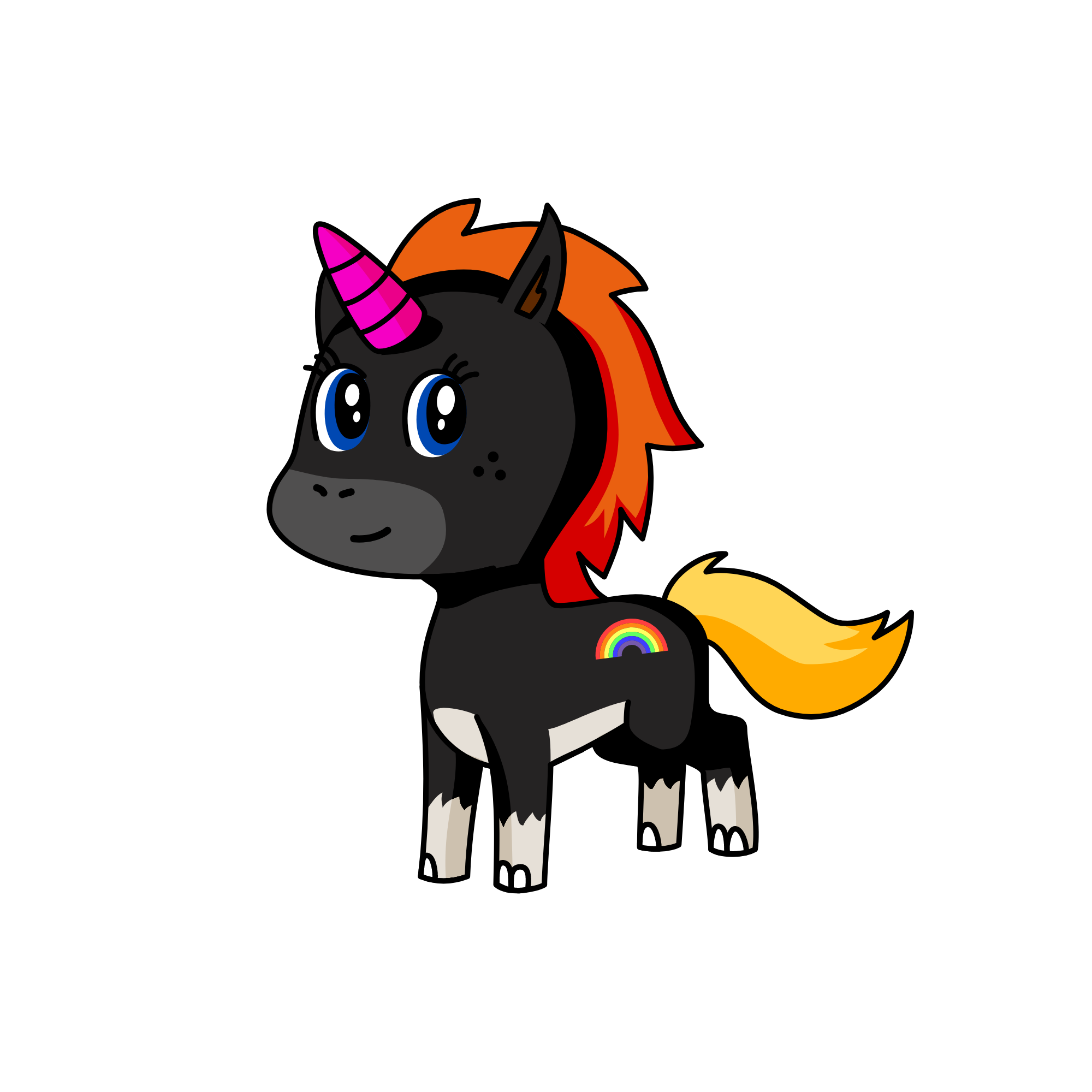 t, the unicorn