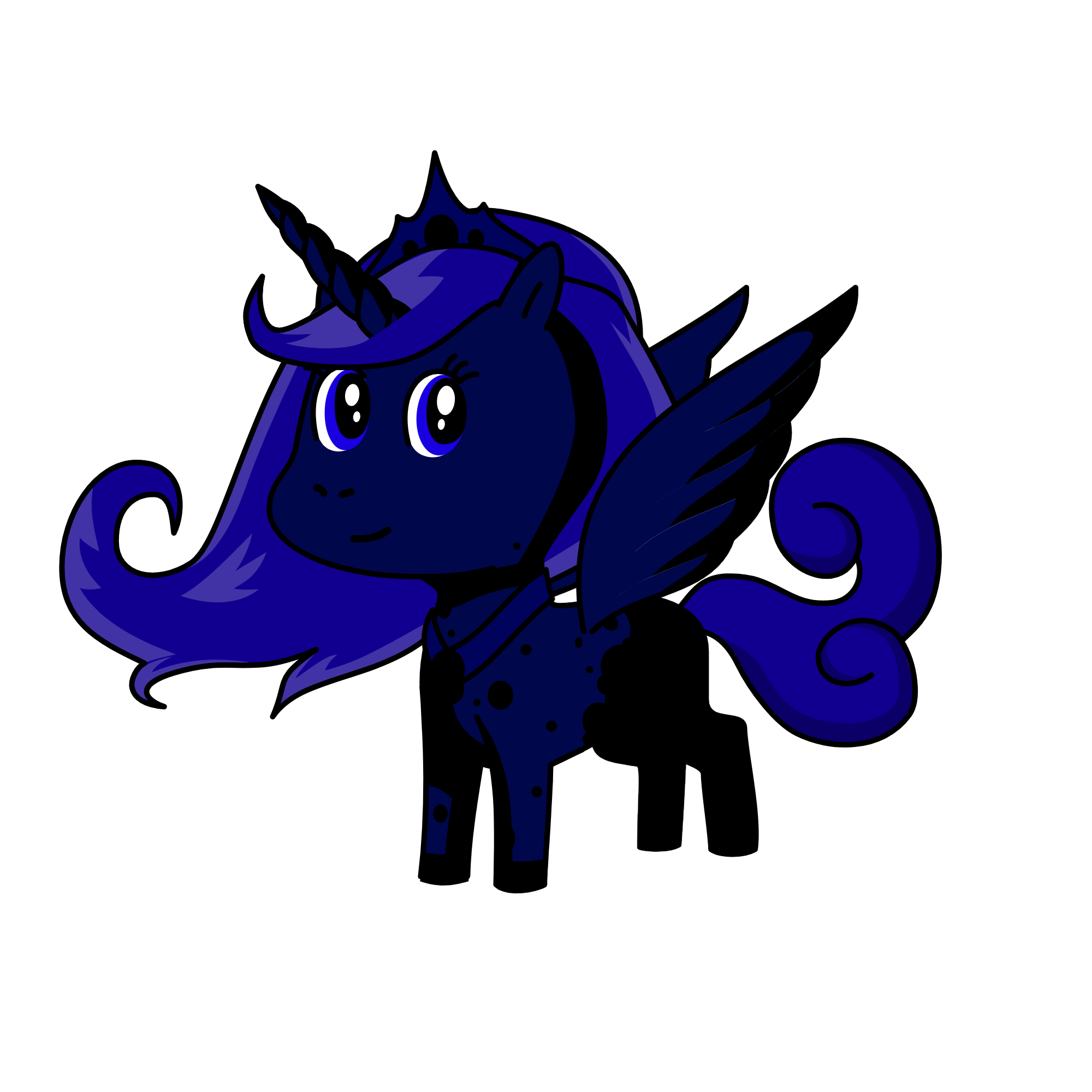 Princess Luna , the unicorn