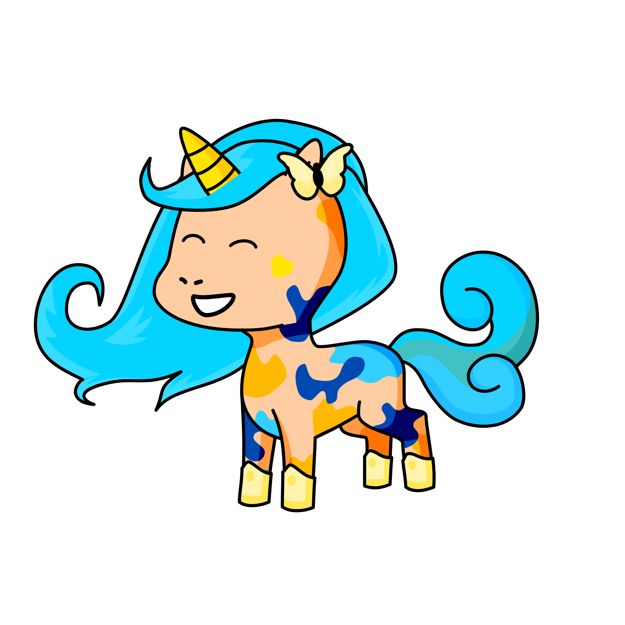 Mally, the unicorn
