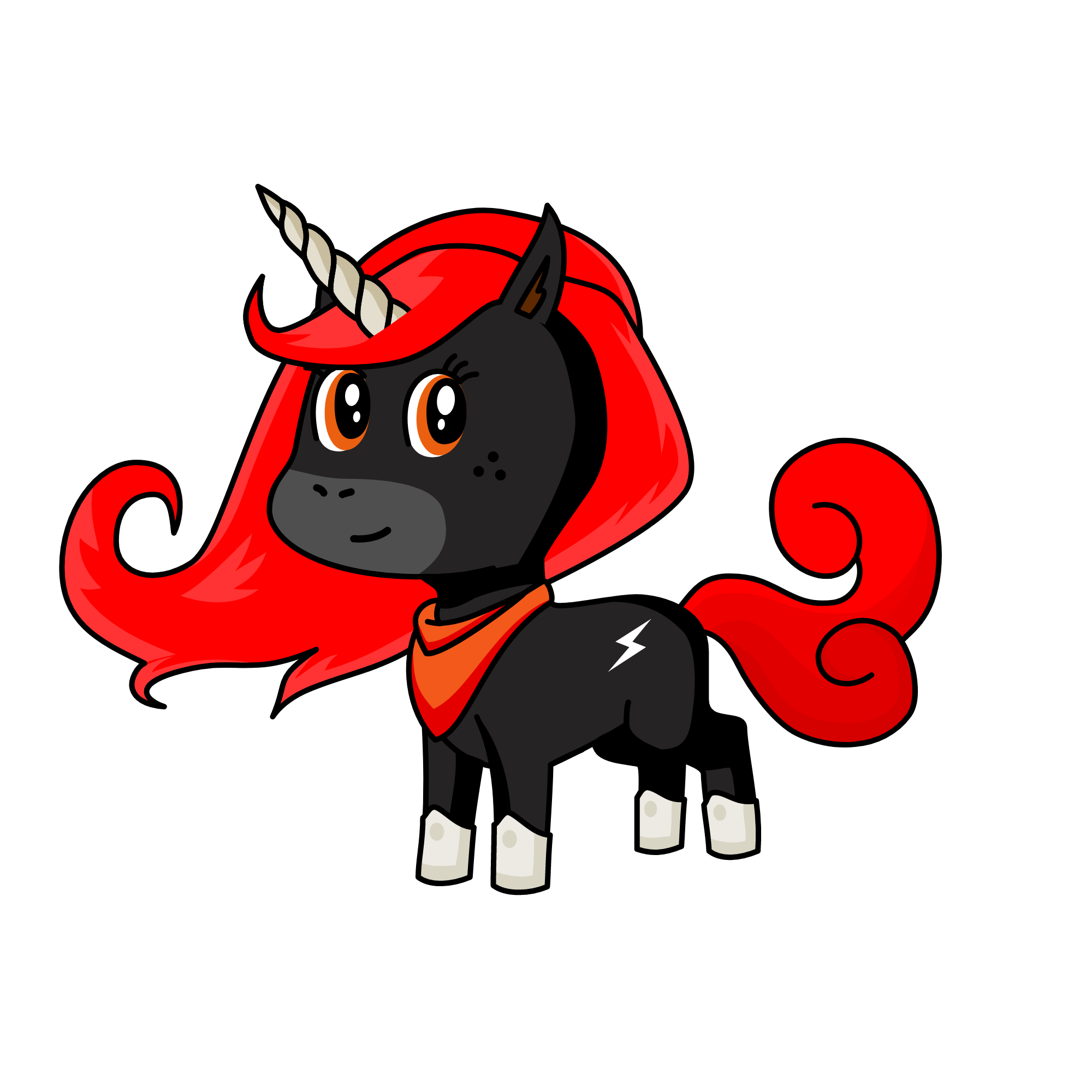 flash, the unicorn
