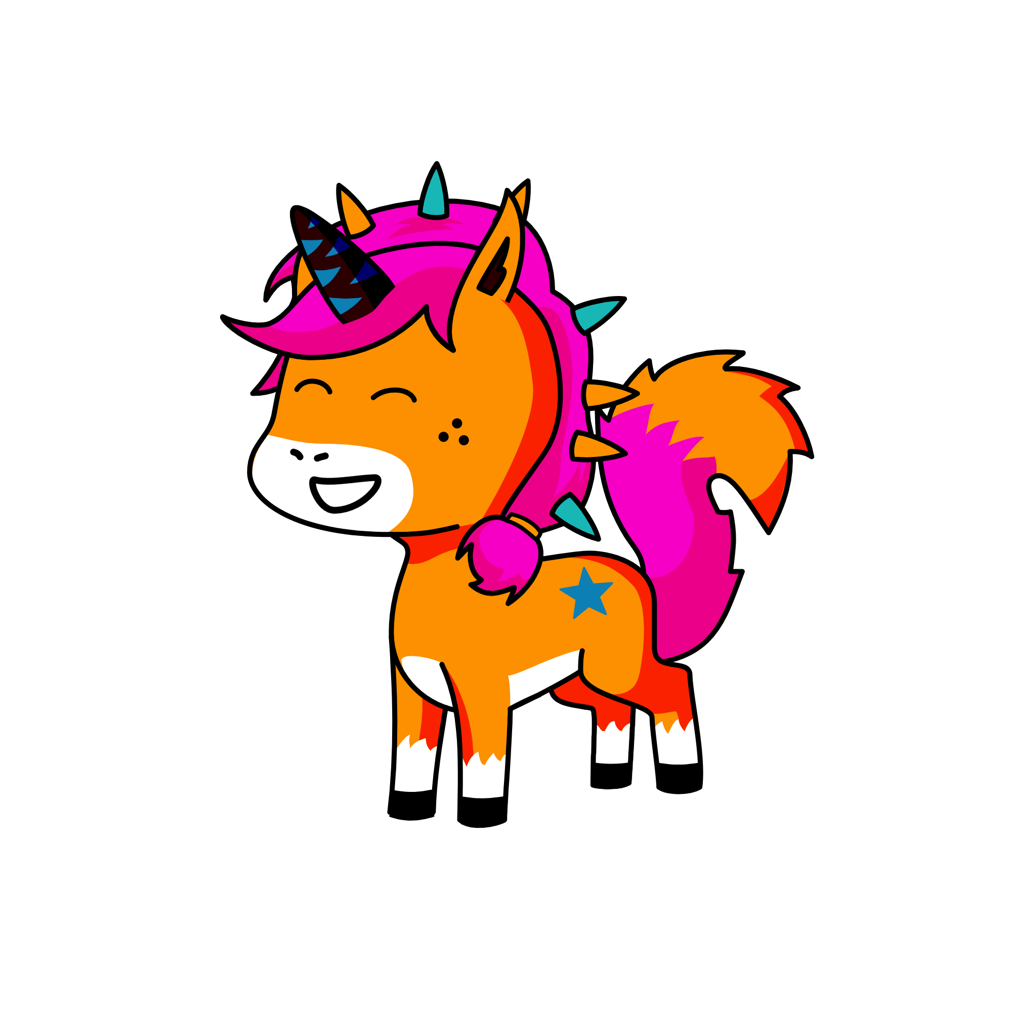 jmnhbgfdaxz, the unicorn
