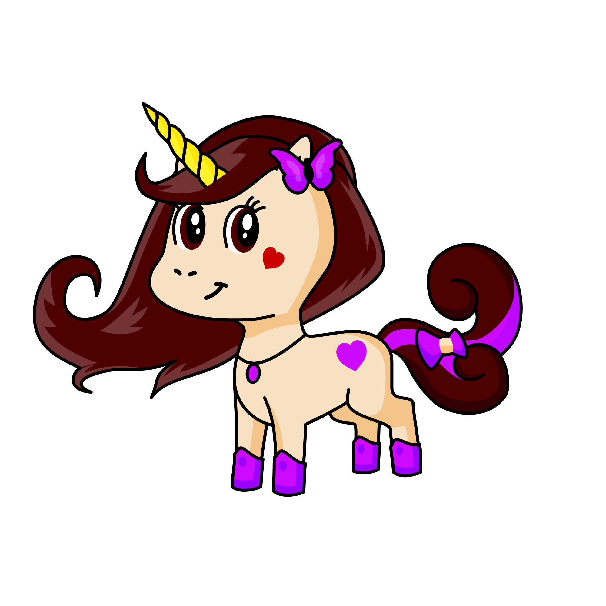 Love, the unicorn