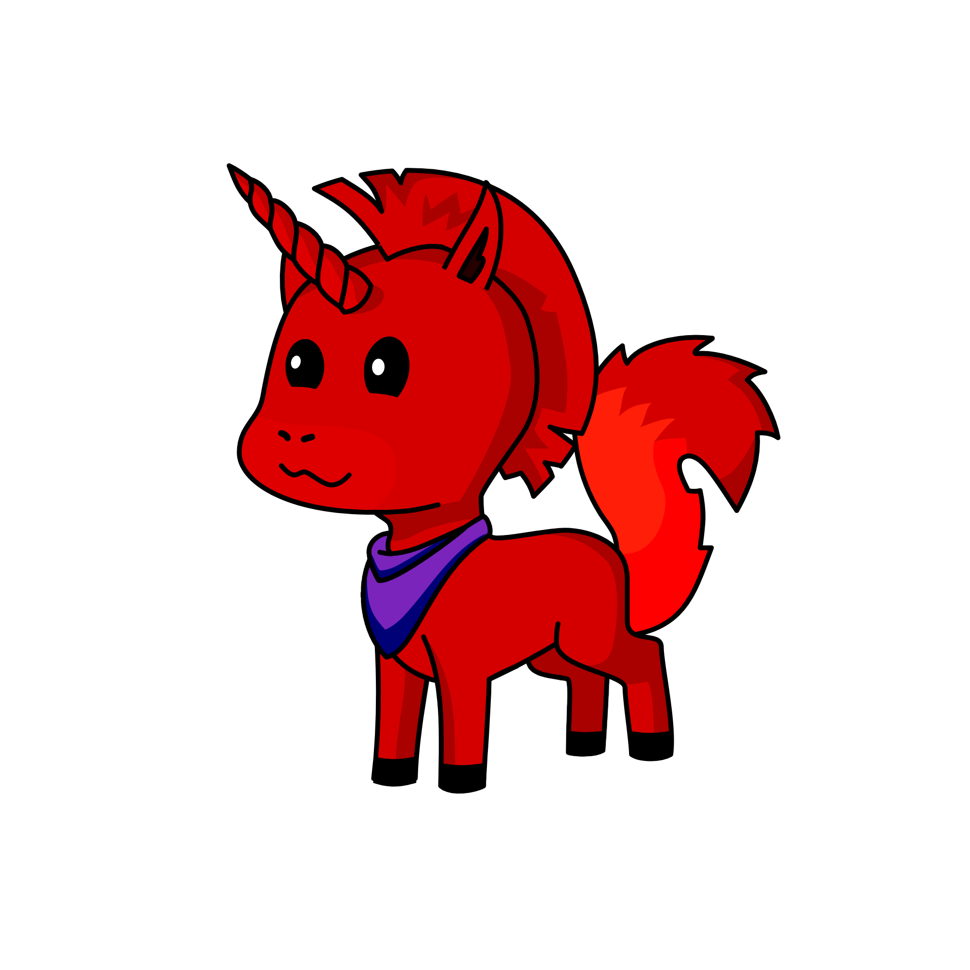 foxy, the unicorn