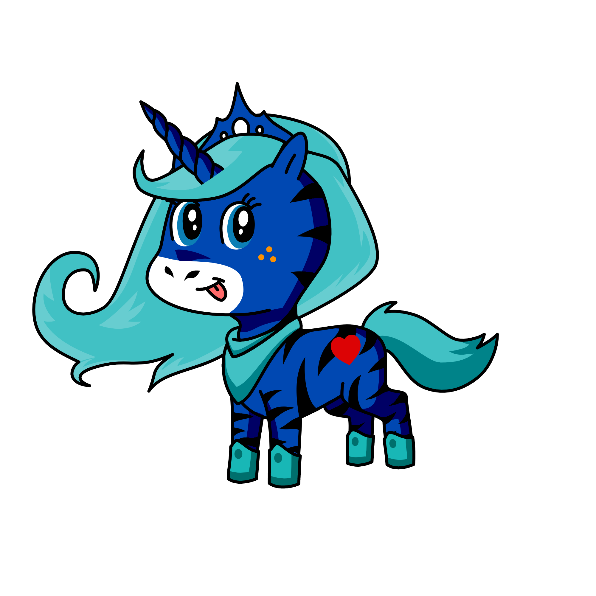 nightmair moon, the unicorn