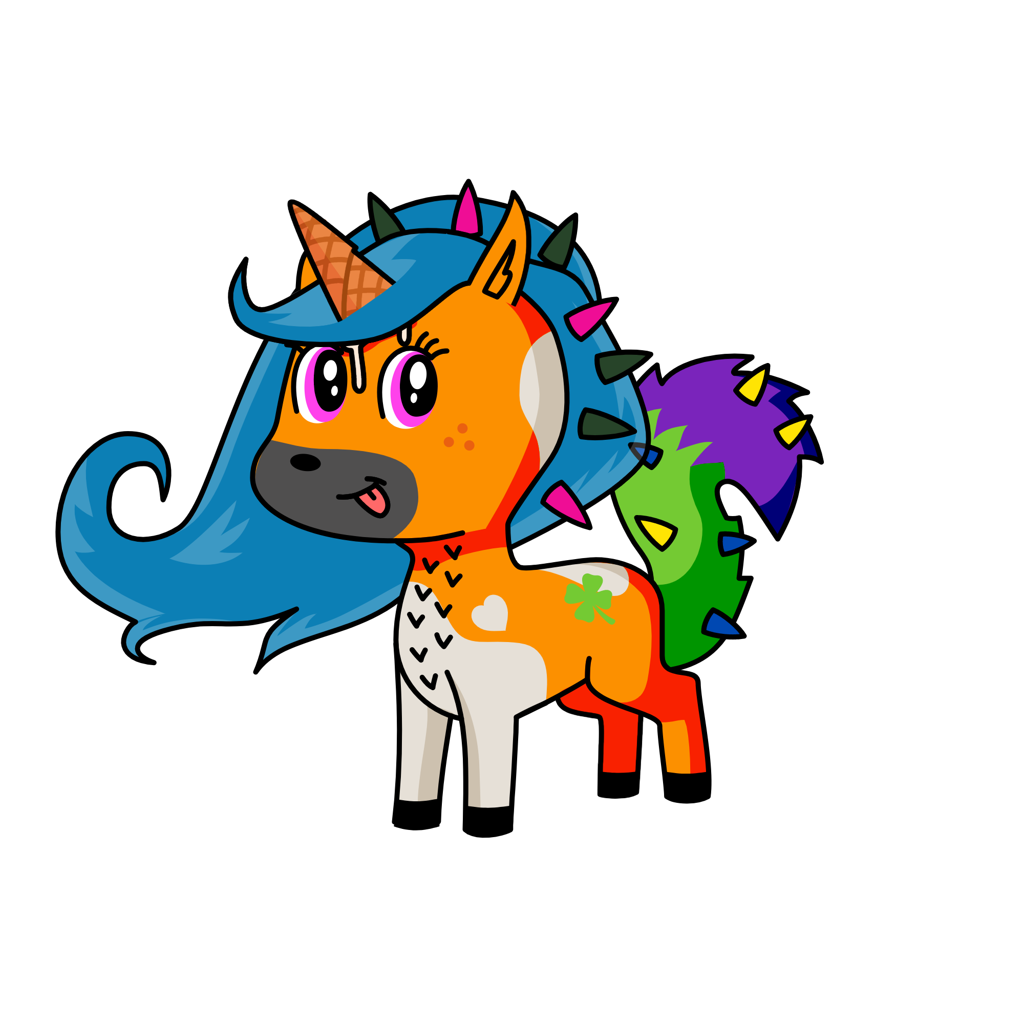 diana , the unicorn
