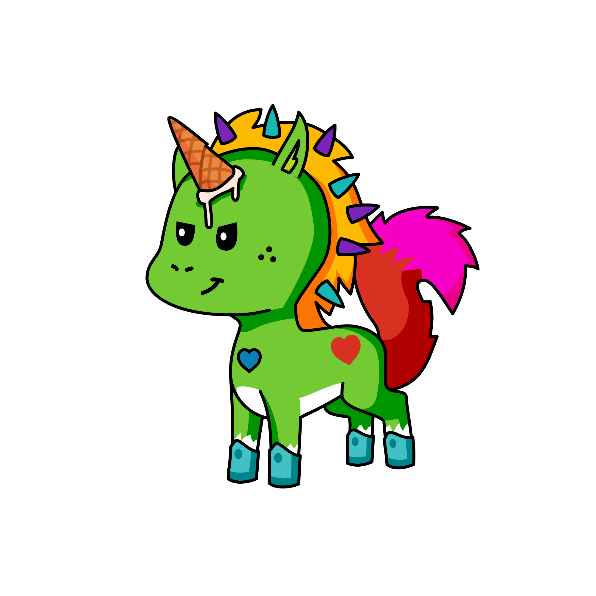  , the unicorn