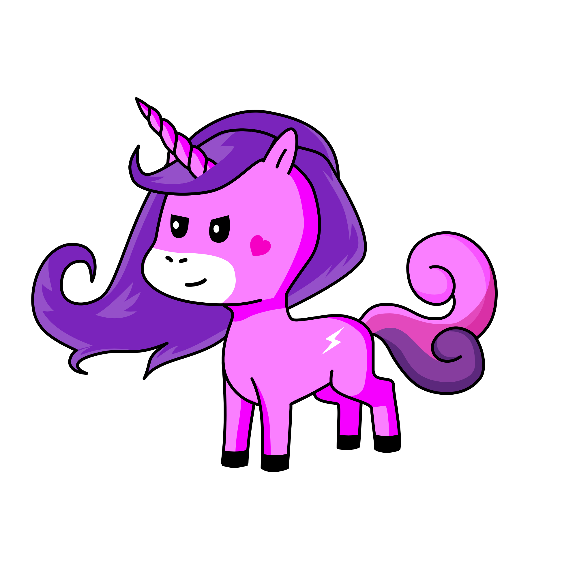 Lala, the unicorn