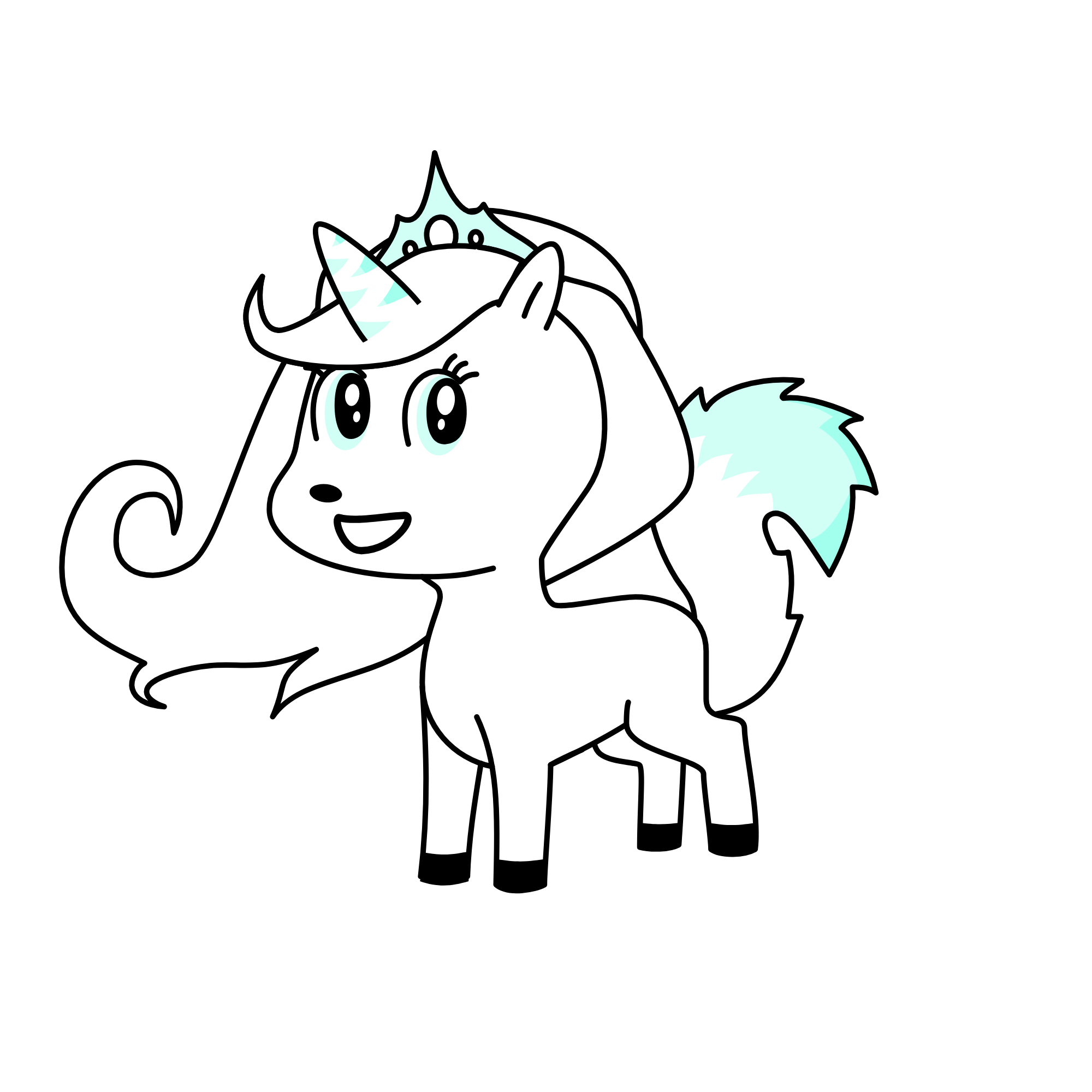 artic foxi, the unicorn