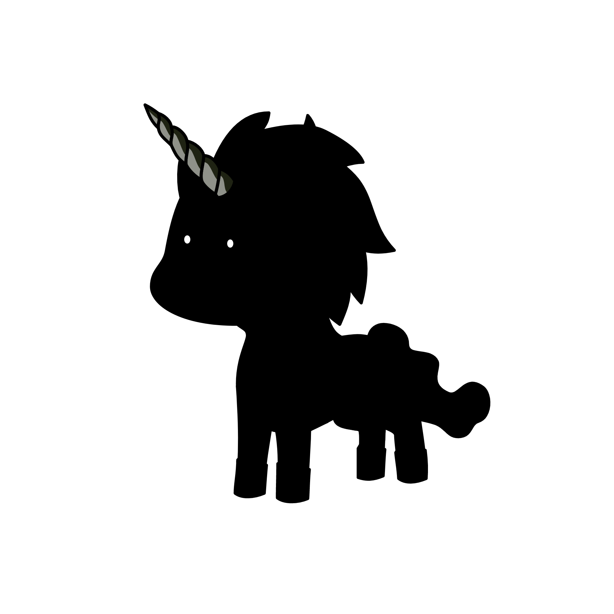 Shadow, the unicorn