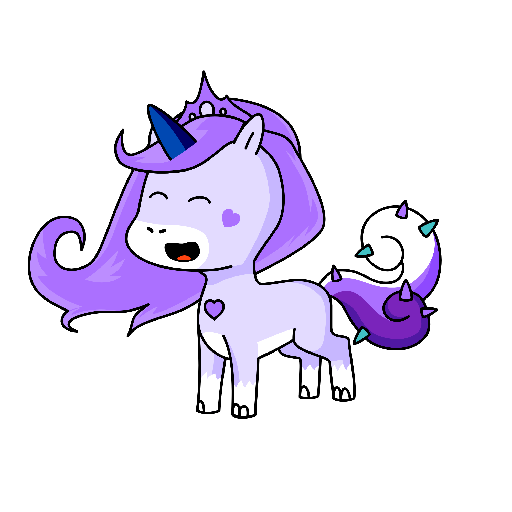 #GalaXypurple, the unicorn