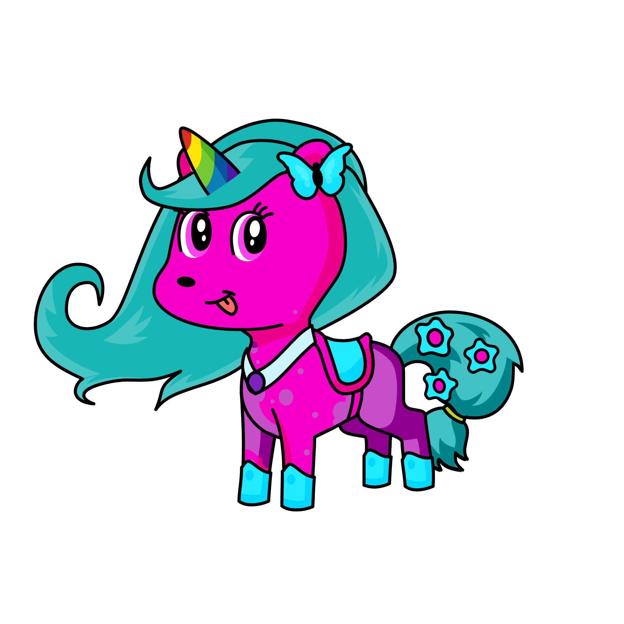 Cocoa, the unicorn
